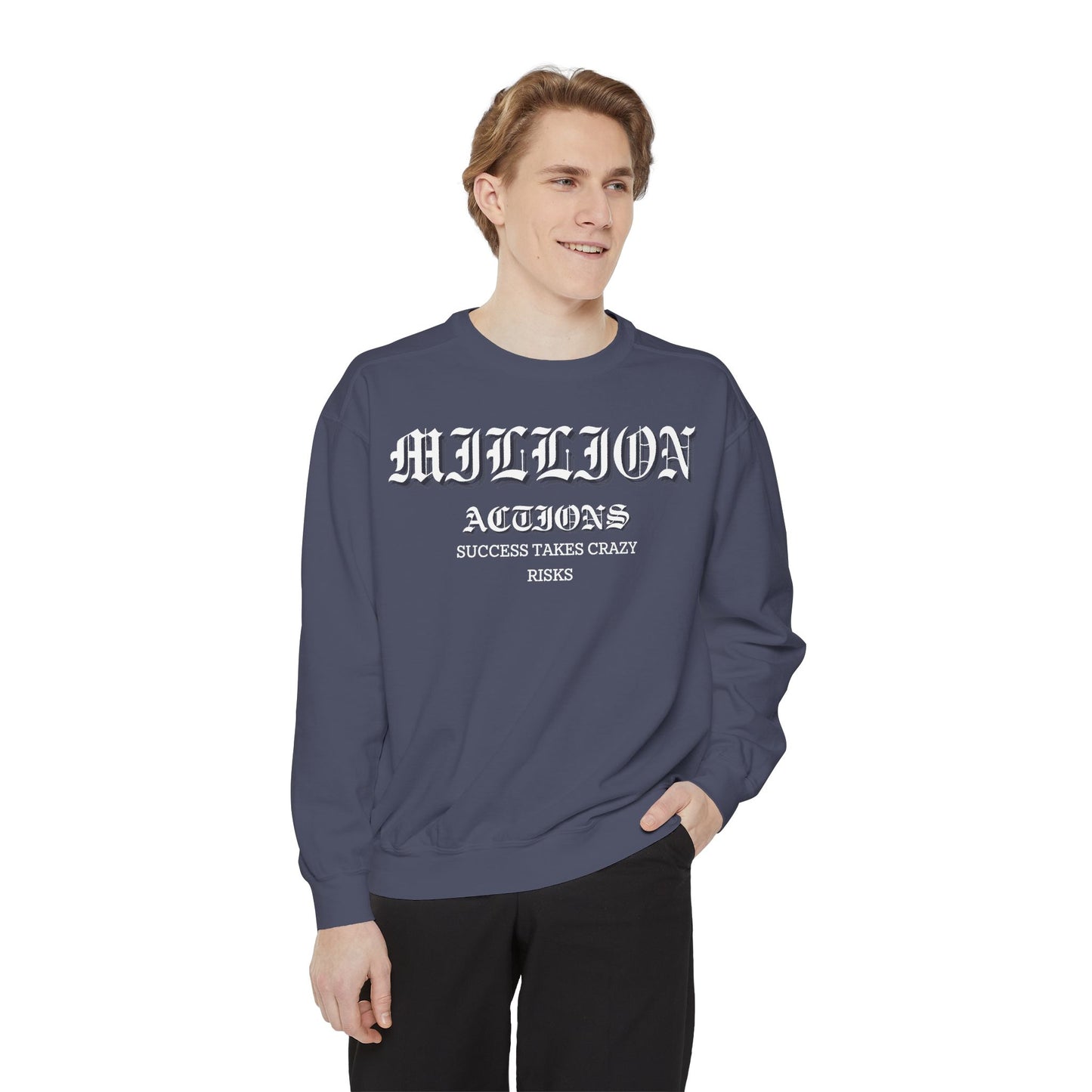 Unisex Garment-Dyed Sweatshirt