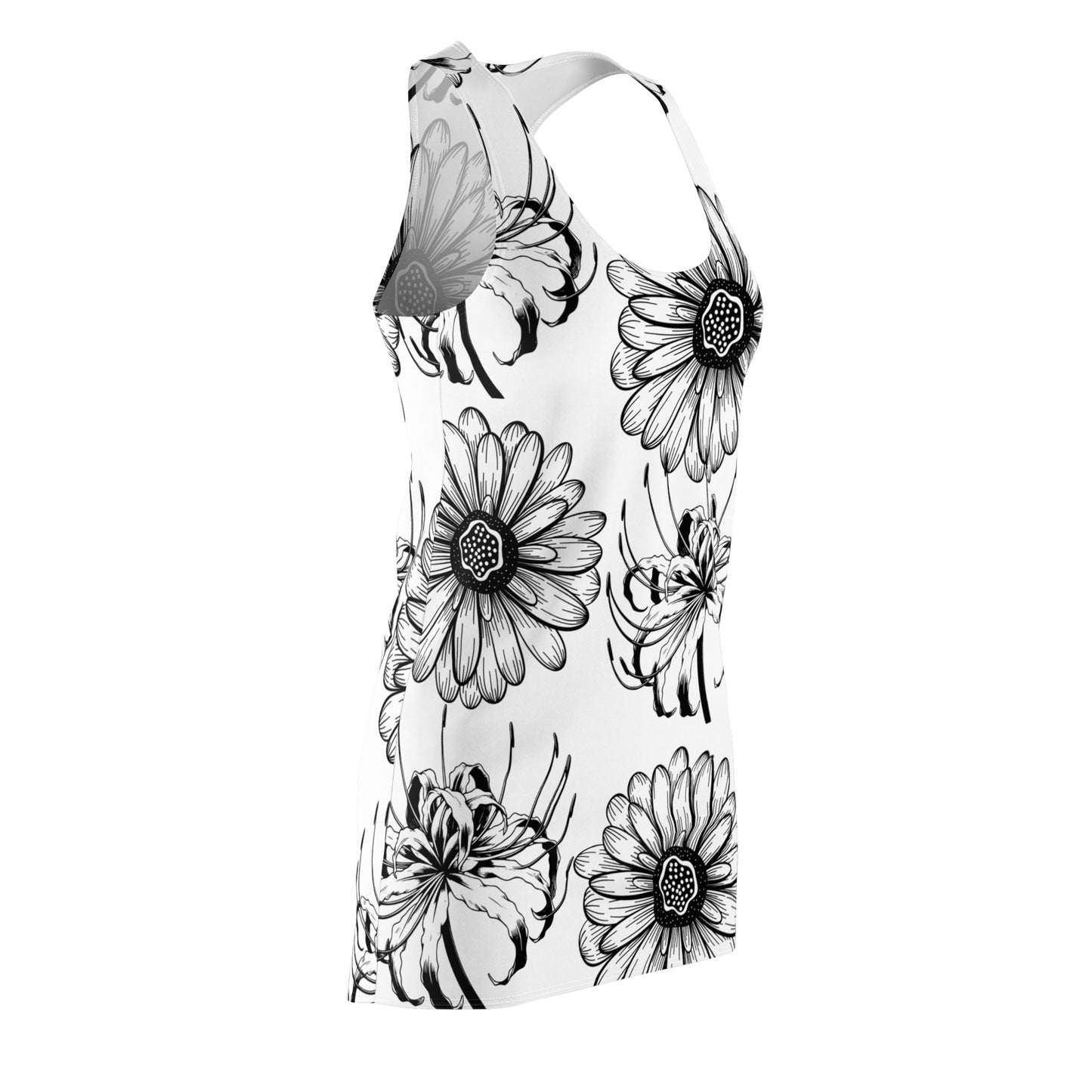 Women's Cut & Sew Racerback Dress (AOP)