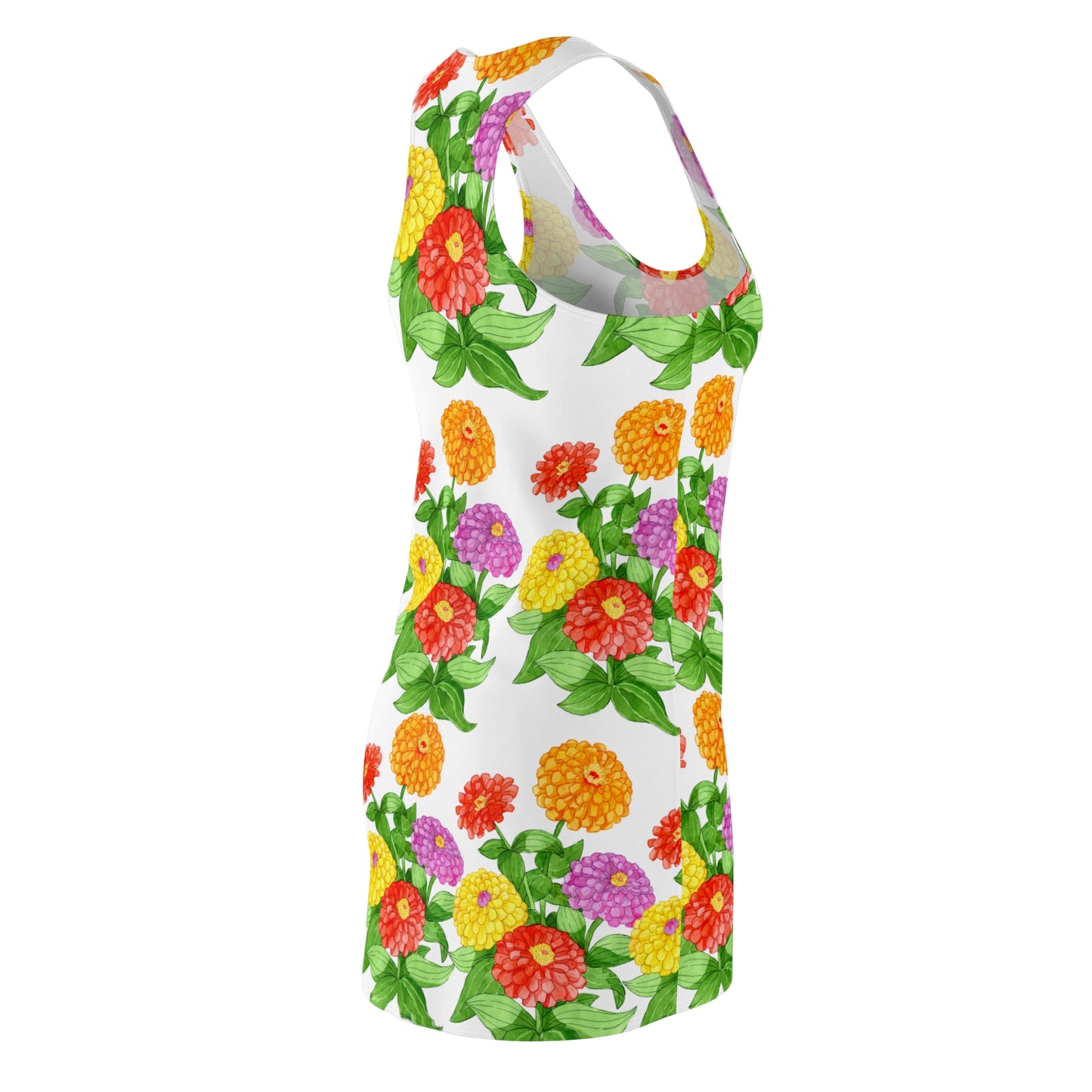 Women's Cut & Sew Racerback Dress (AOP)