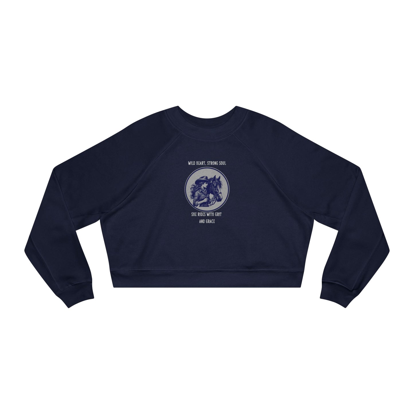 Women's Cropped Fleece Pullover