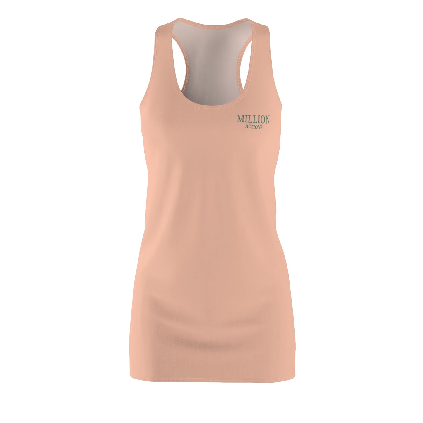 Women's Cut & Sew Racerback Dress (AOP)
