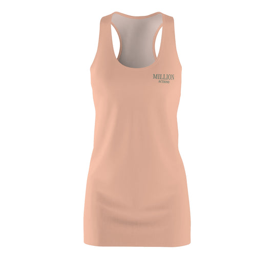 Women's Cut & Sew Racerback Dress (AOP)