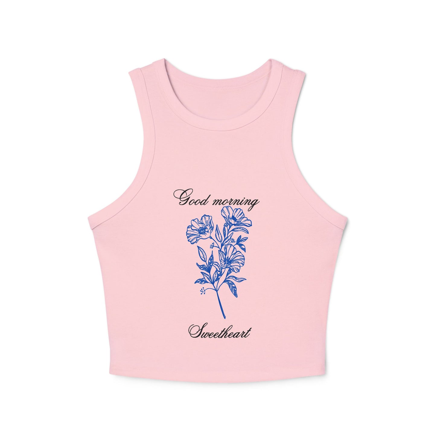 Women's Micro Rib Racer Tank Top