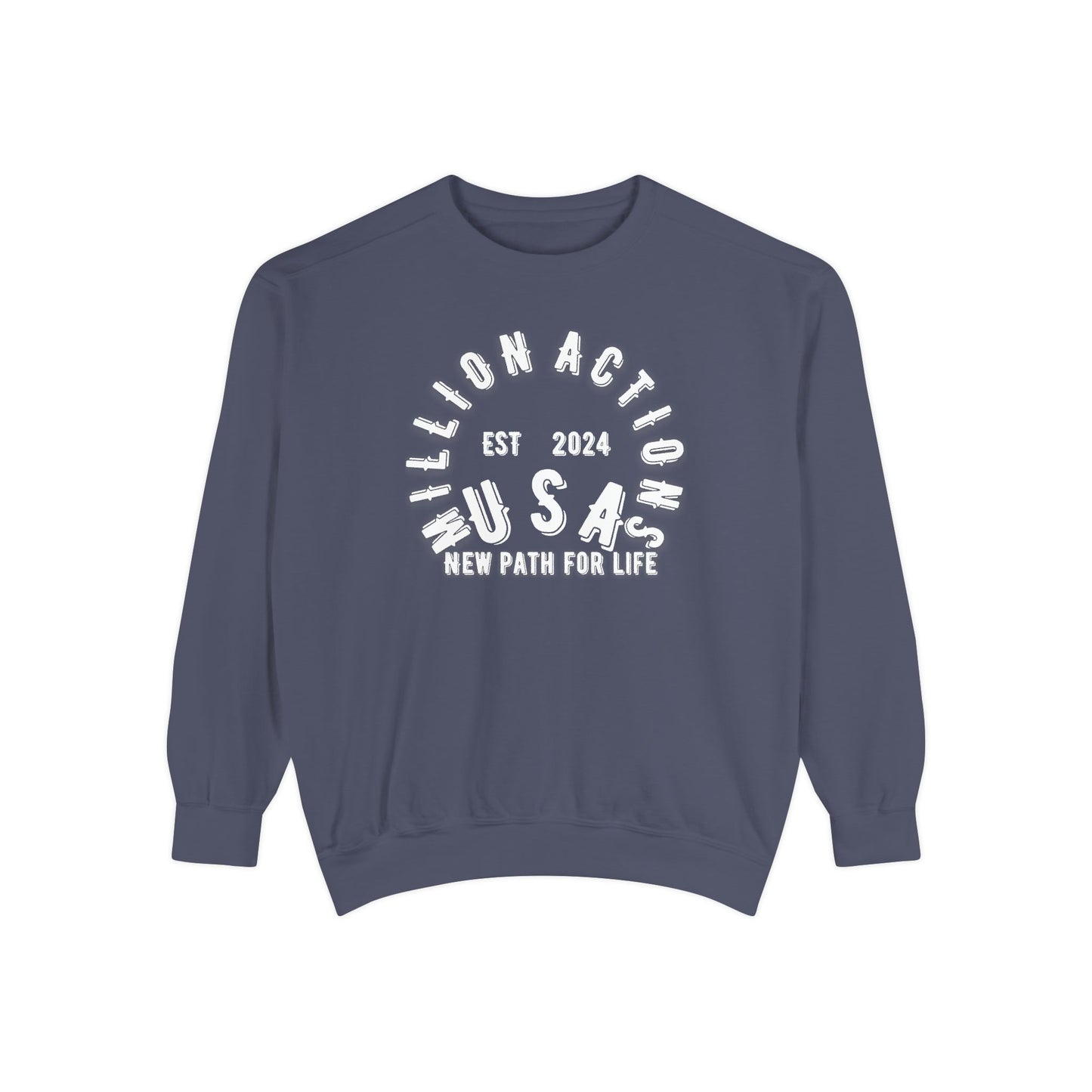 Unisex Garment-Dyed Sweatshirt