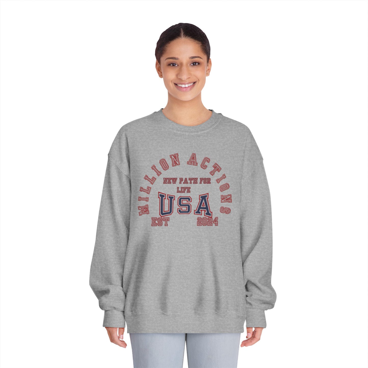 Unisex DryBlend® Crewneck Sweatshirt