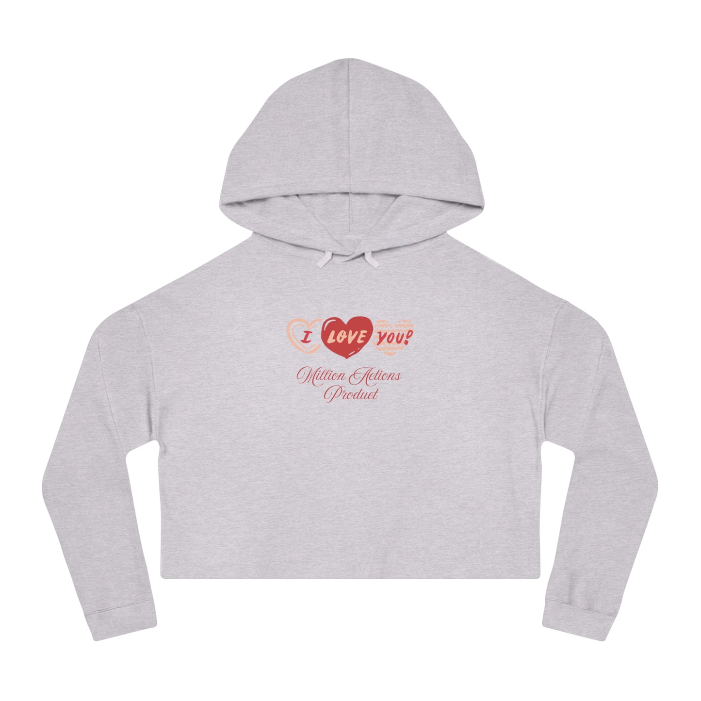 Women’s Cropped Hooded Sweatshirt
