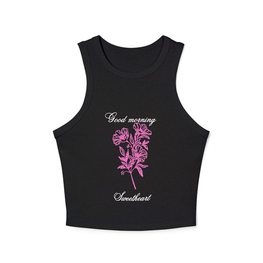 Women's Micro Rib Racer Tank Top