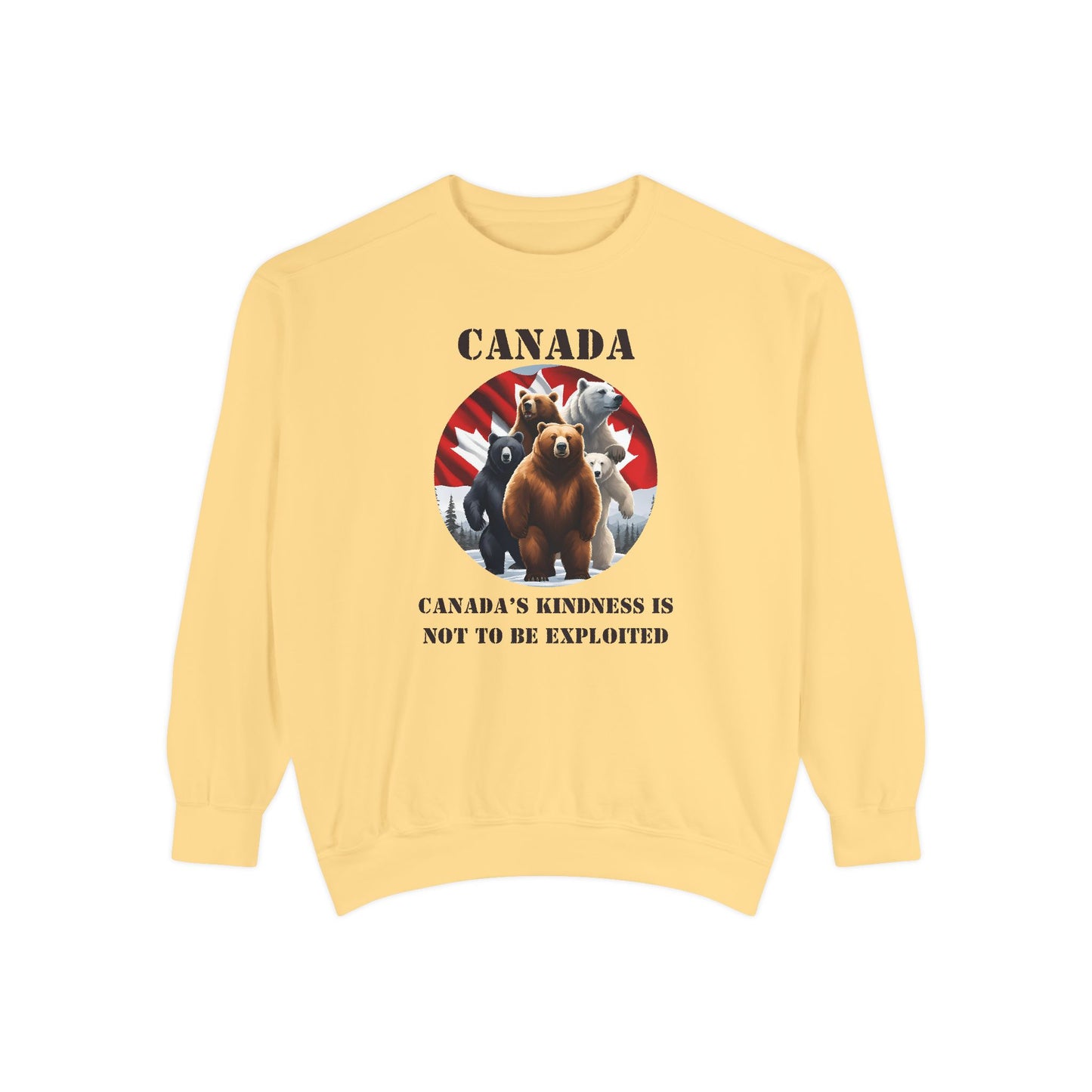 Unisex Garment-Dyed Sweatshirt