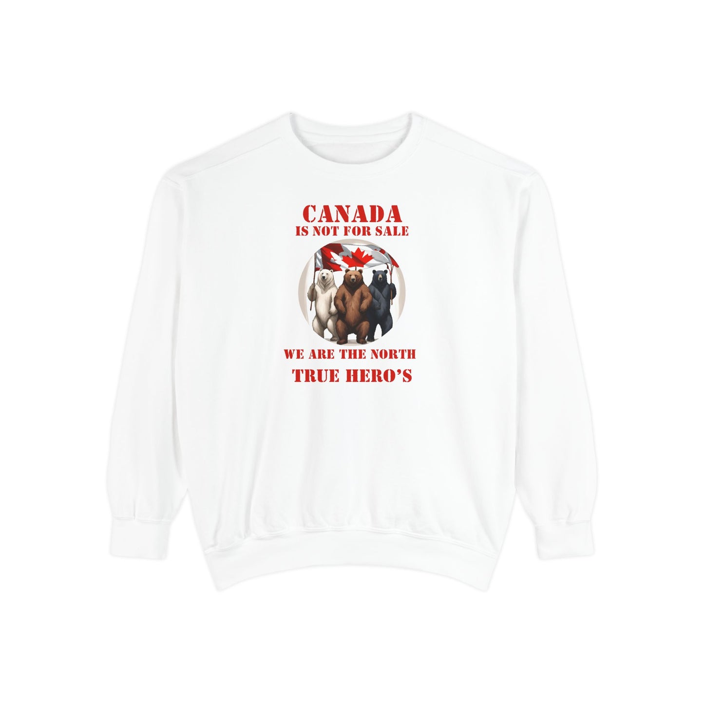 Unisex Garment-Dyed Sweatshirt