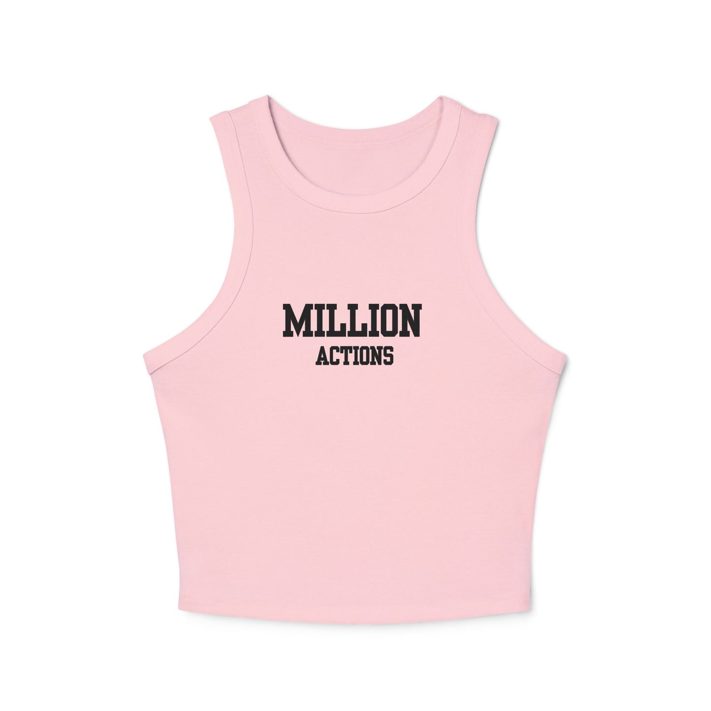 Women's Micro Rib Racer Tank Top
