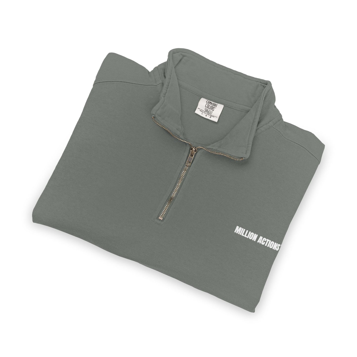 Unisex Adult Quarter-Zip Sweatshirt