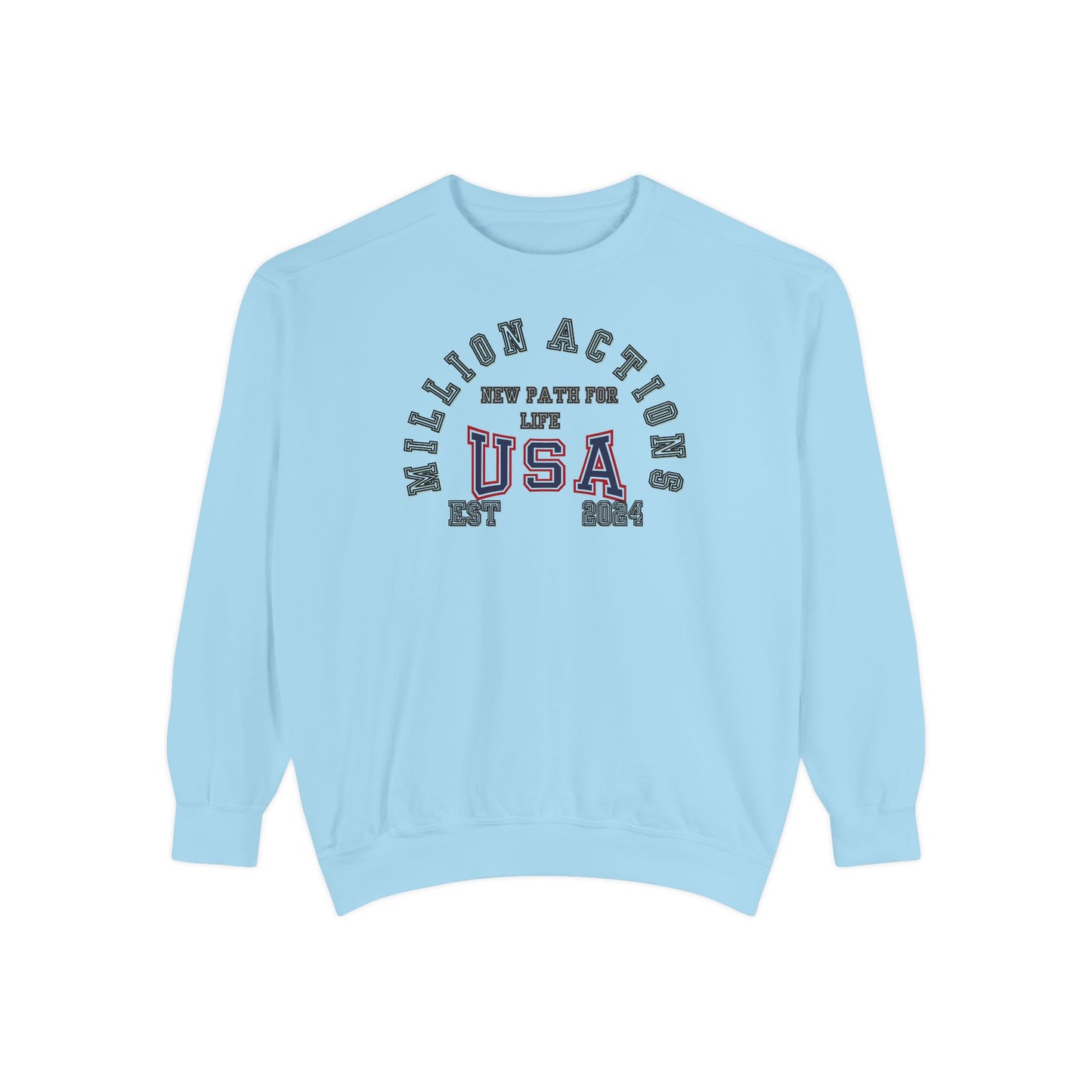 Unisex Garment-Dyed Sweatshirt