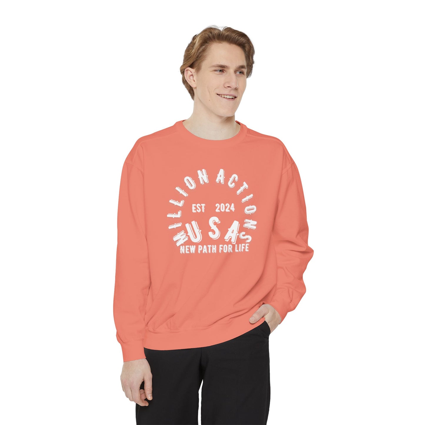 Unisex Garment-Dyed Sweatshirt