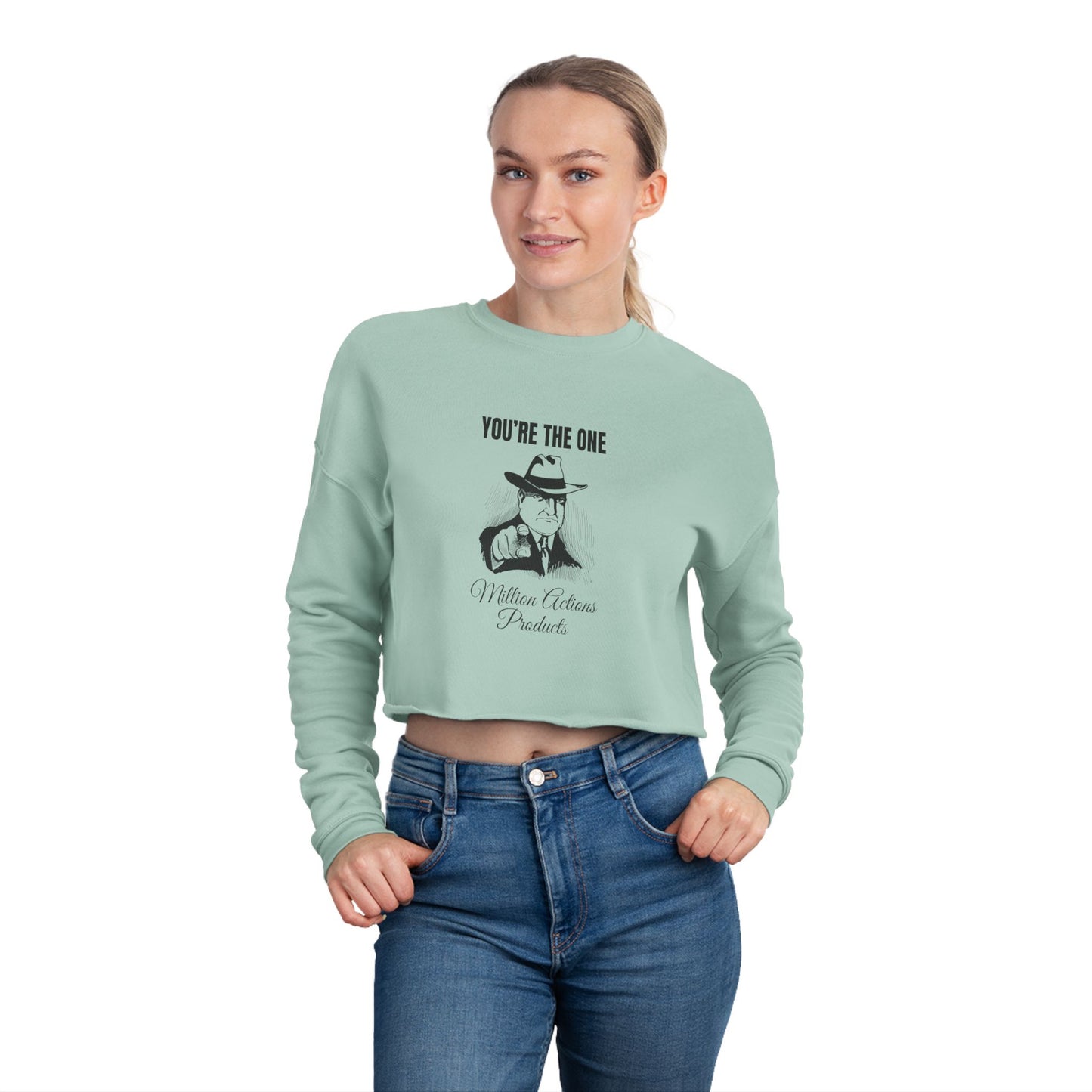 Women's Cropped Sweatshirt