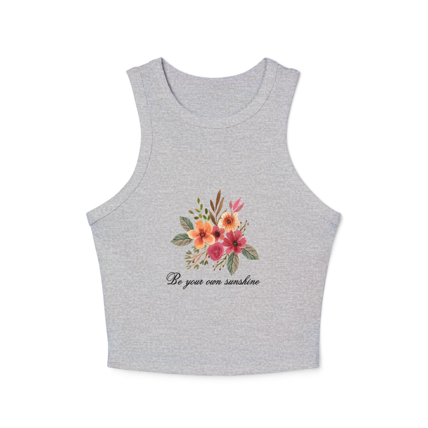 Women's Micro Rib Racer Tank Top