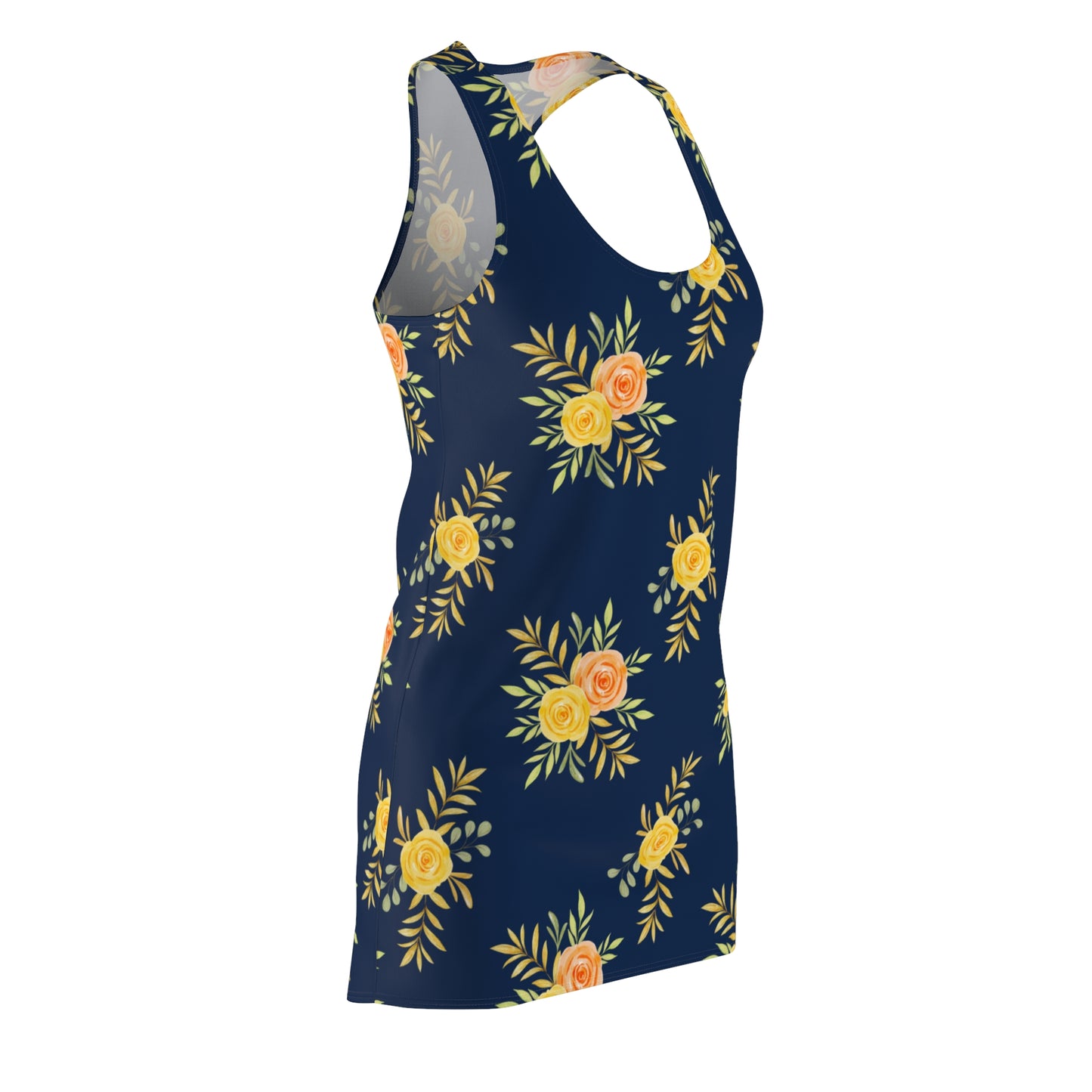 Women's Cut & Sew Racerback Dress (AOP)