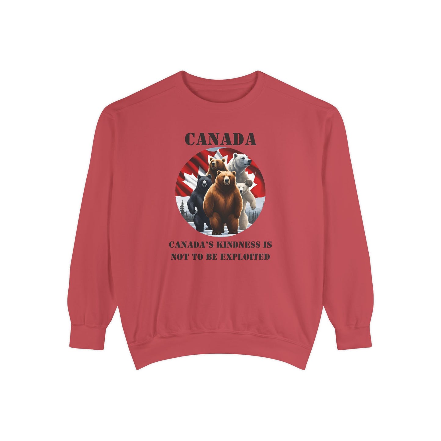 Unisex Garment-Dyed Sweatshirt