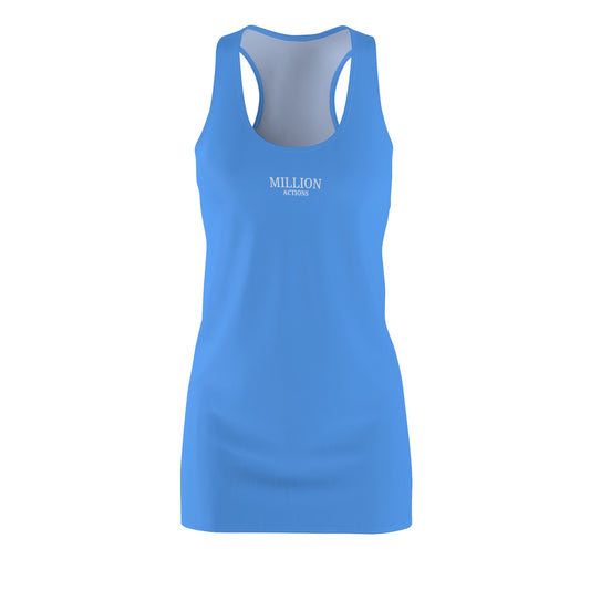Women's Cut & Sew Racerback Dress (AOP)