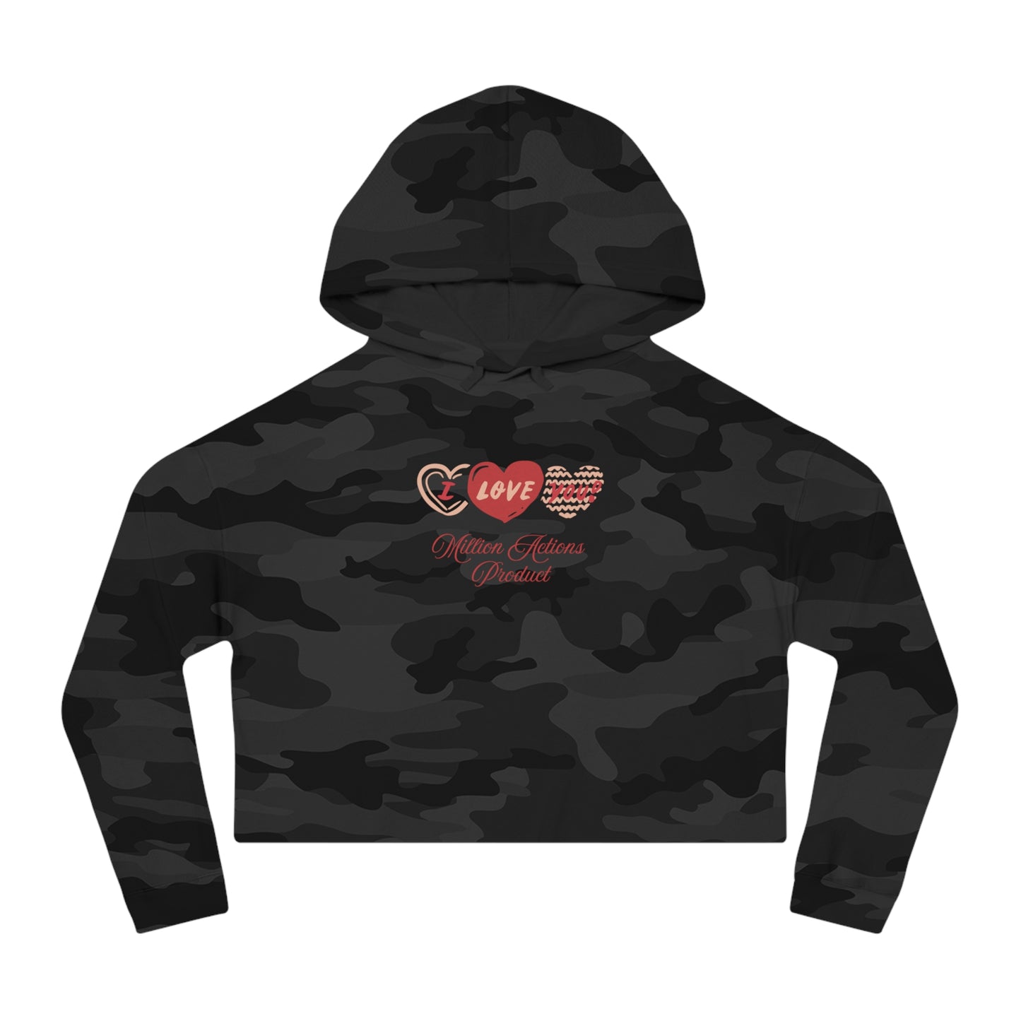 Women’s Cropped Hooded Sweatshirt