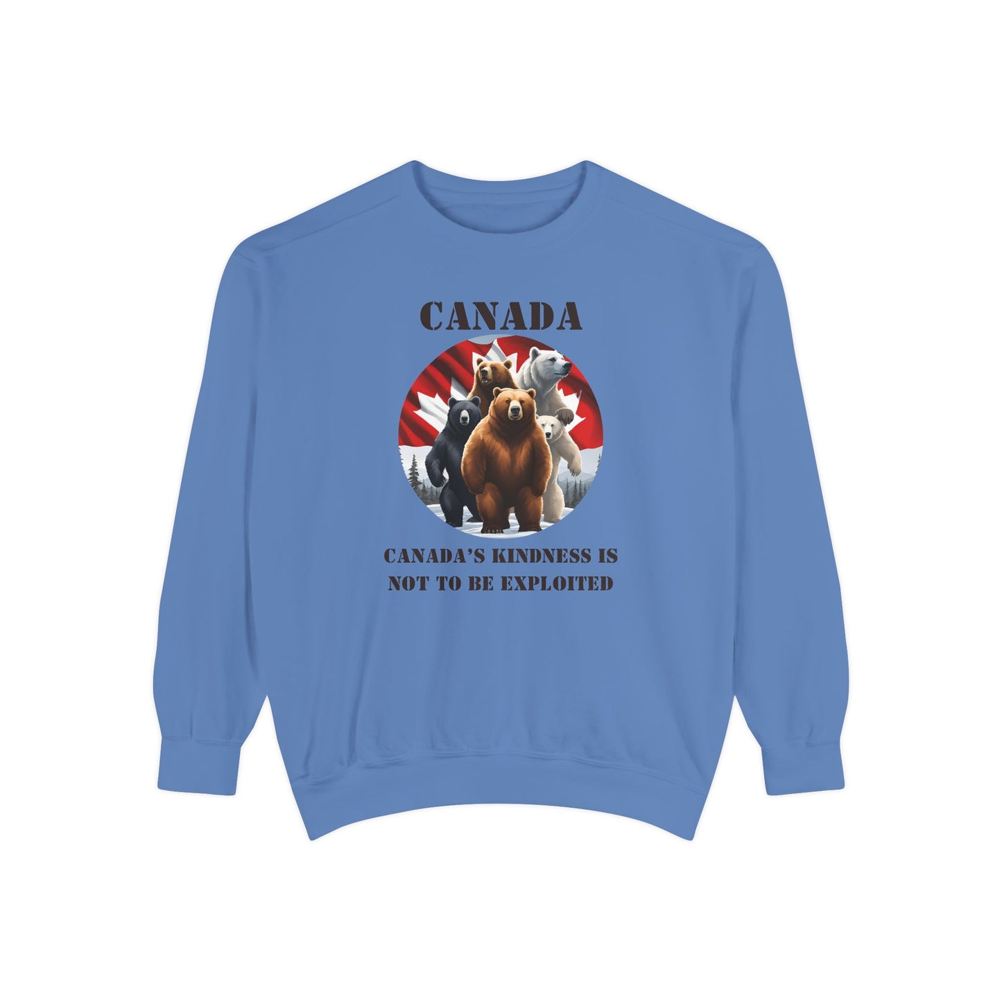 Unisex Garment-Dyed Sweatshirt