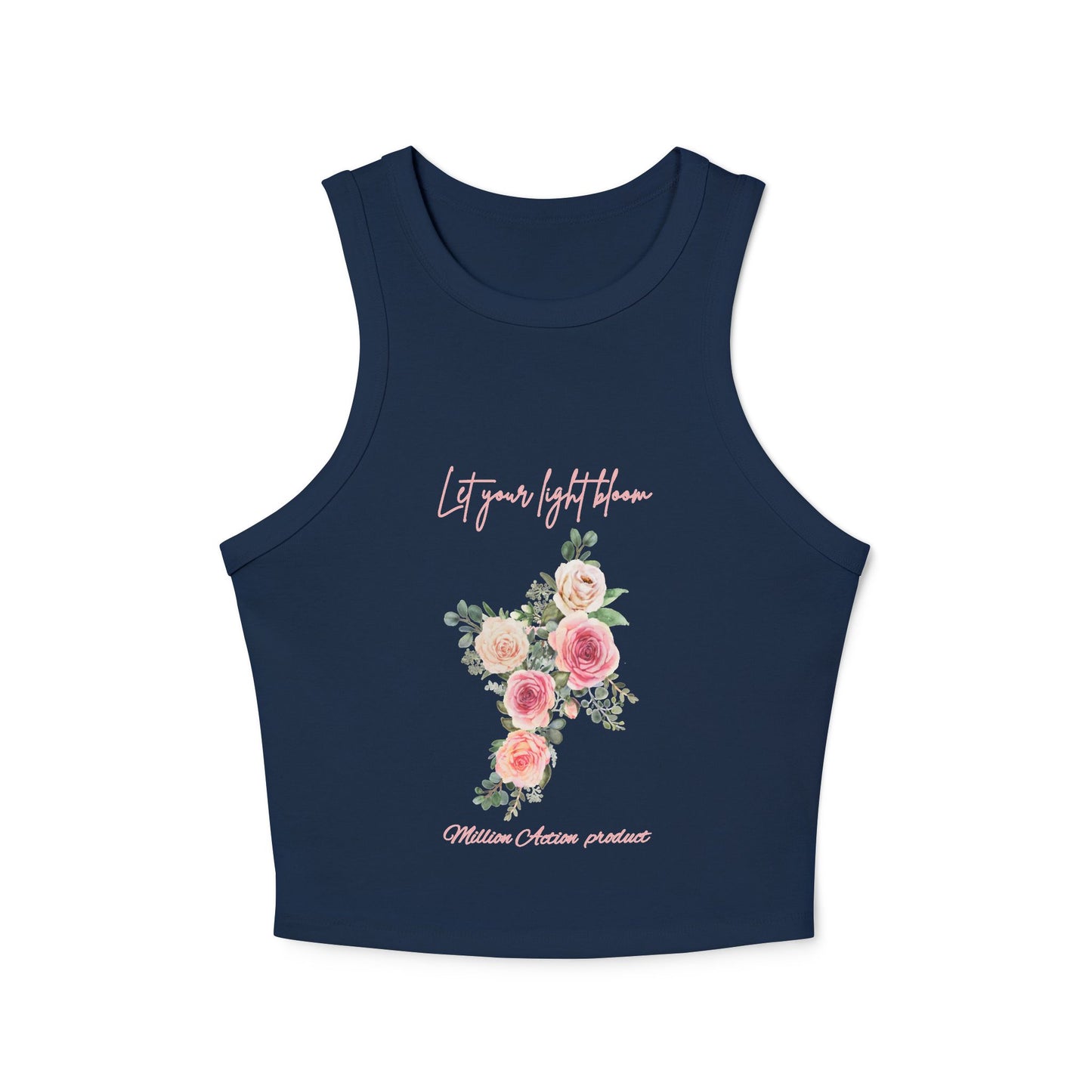 Women's Micro Rib Racer Tank Top