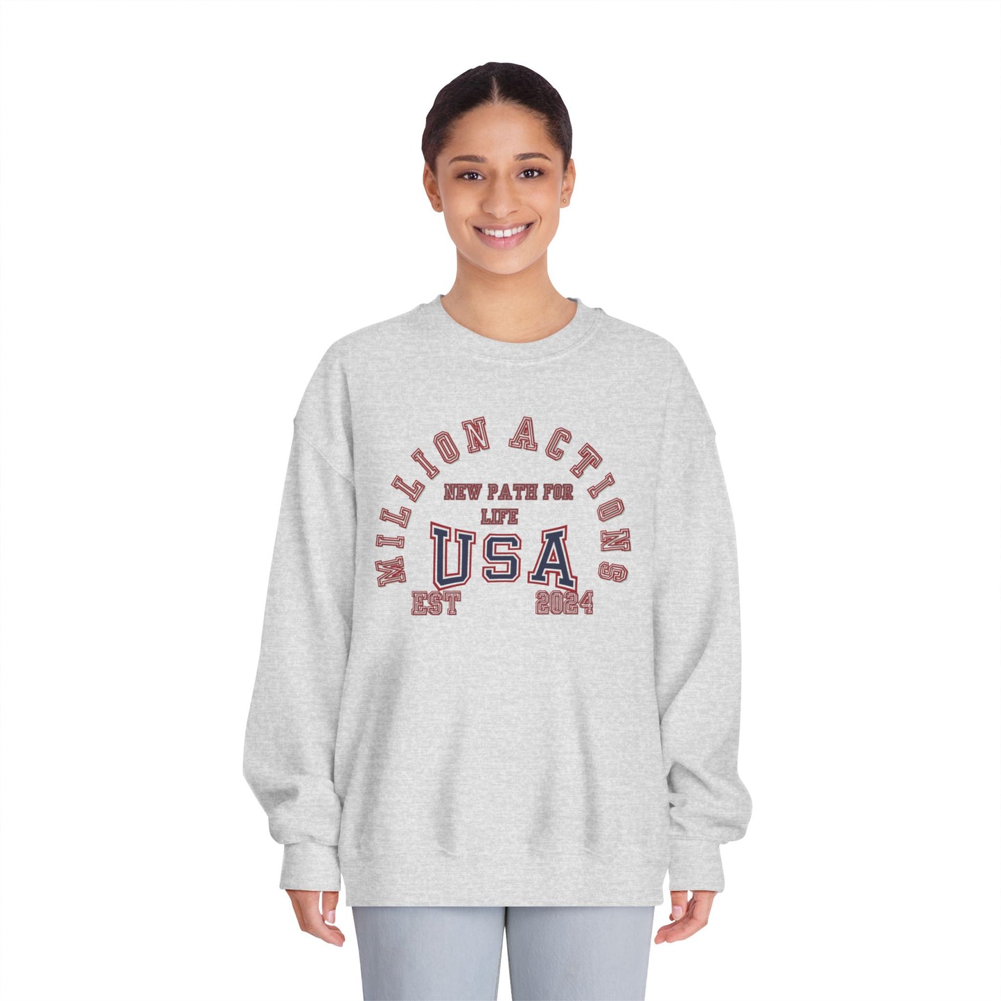 Unisex DryBlend® Crewneck Sweatshirt