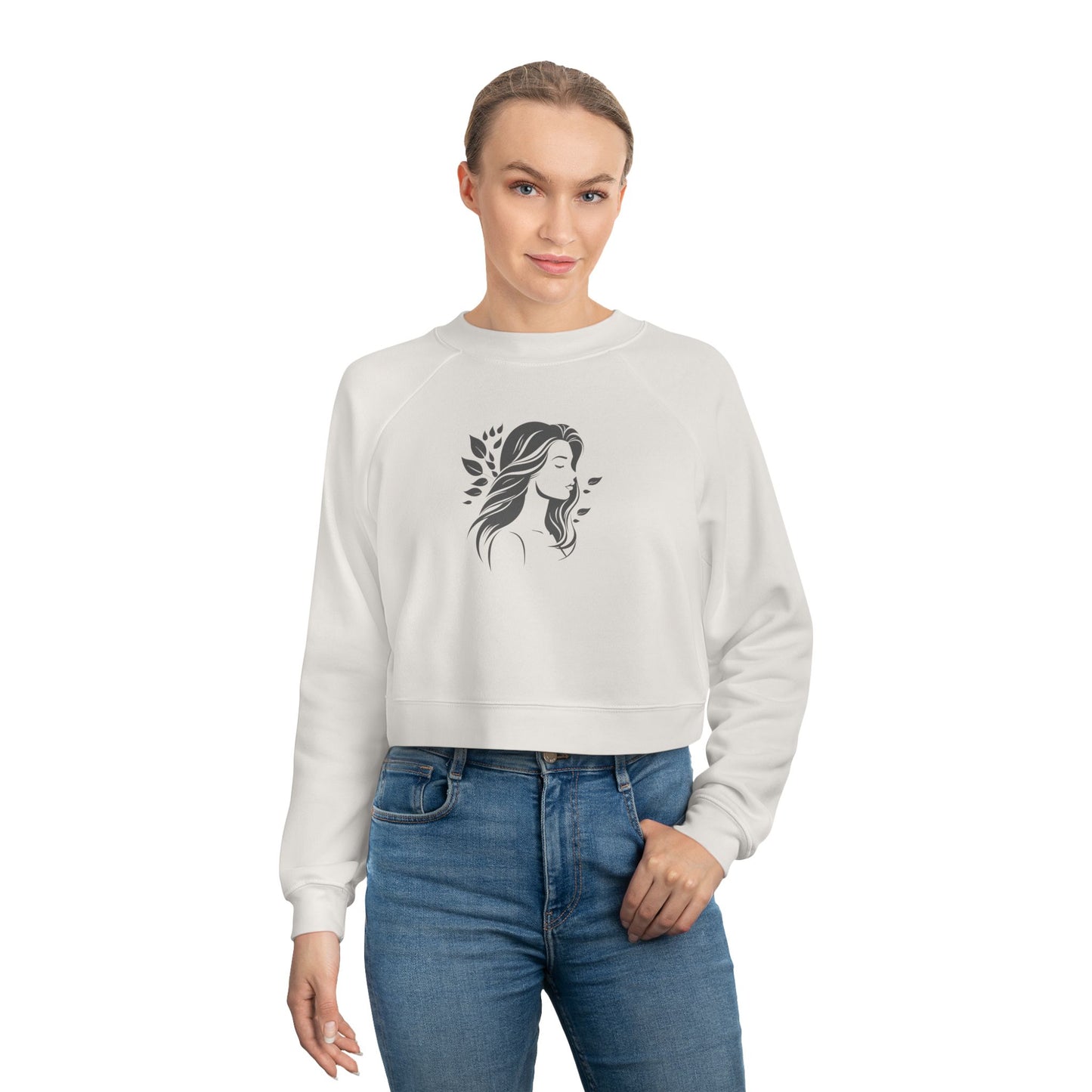 Women's Cropped Fleece Pullover