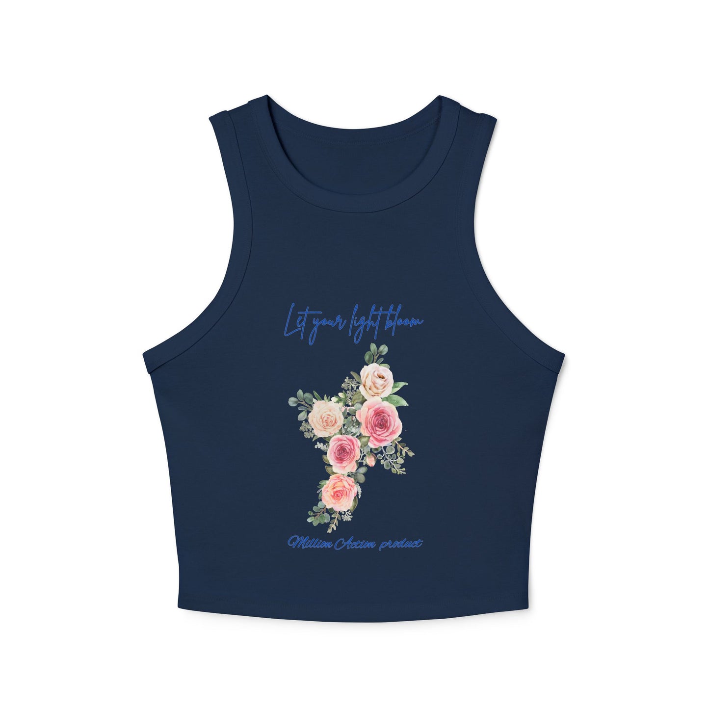 Women's Micro Rib Racer Tank Top