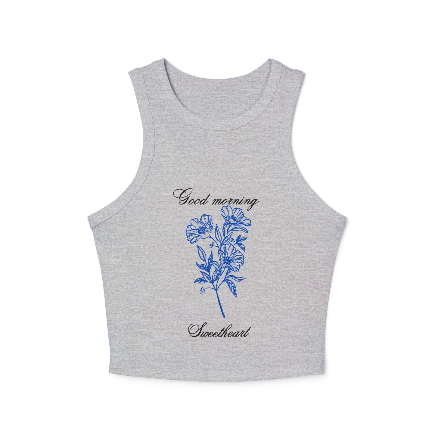 Women's Micro Rib Racer Tank Top