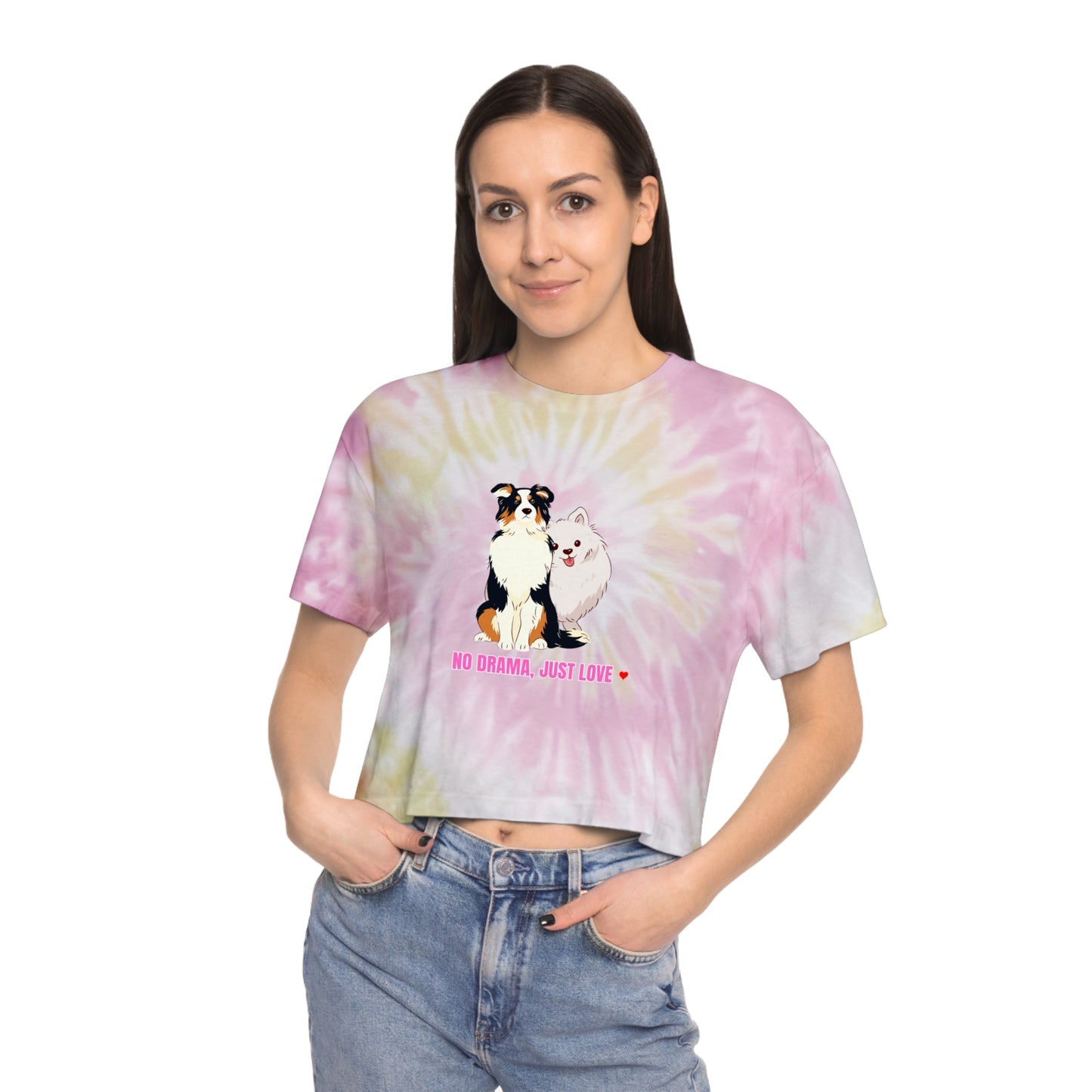 Women's Tie-Dye Crop Tee