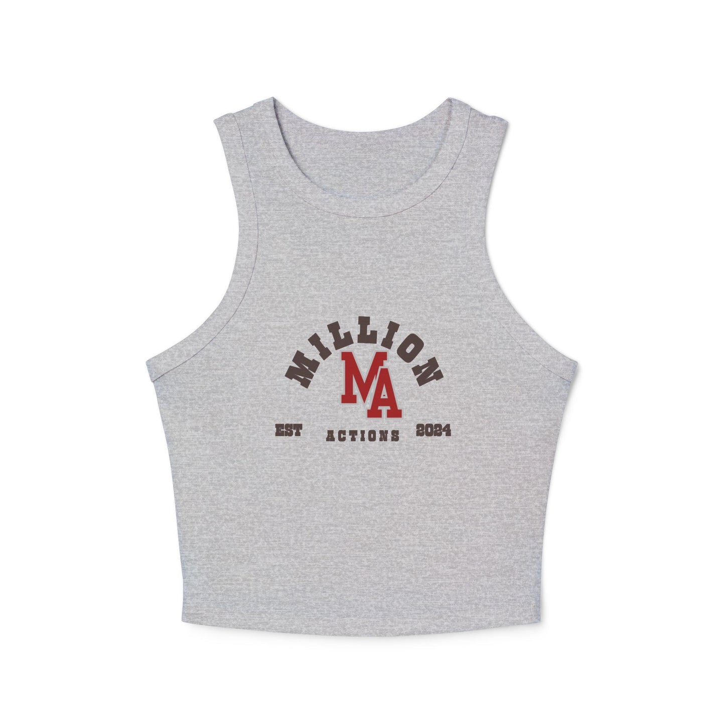 Women's Micro Rib Racer Tank Top