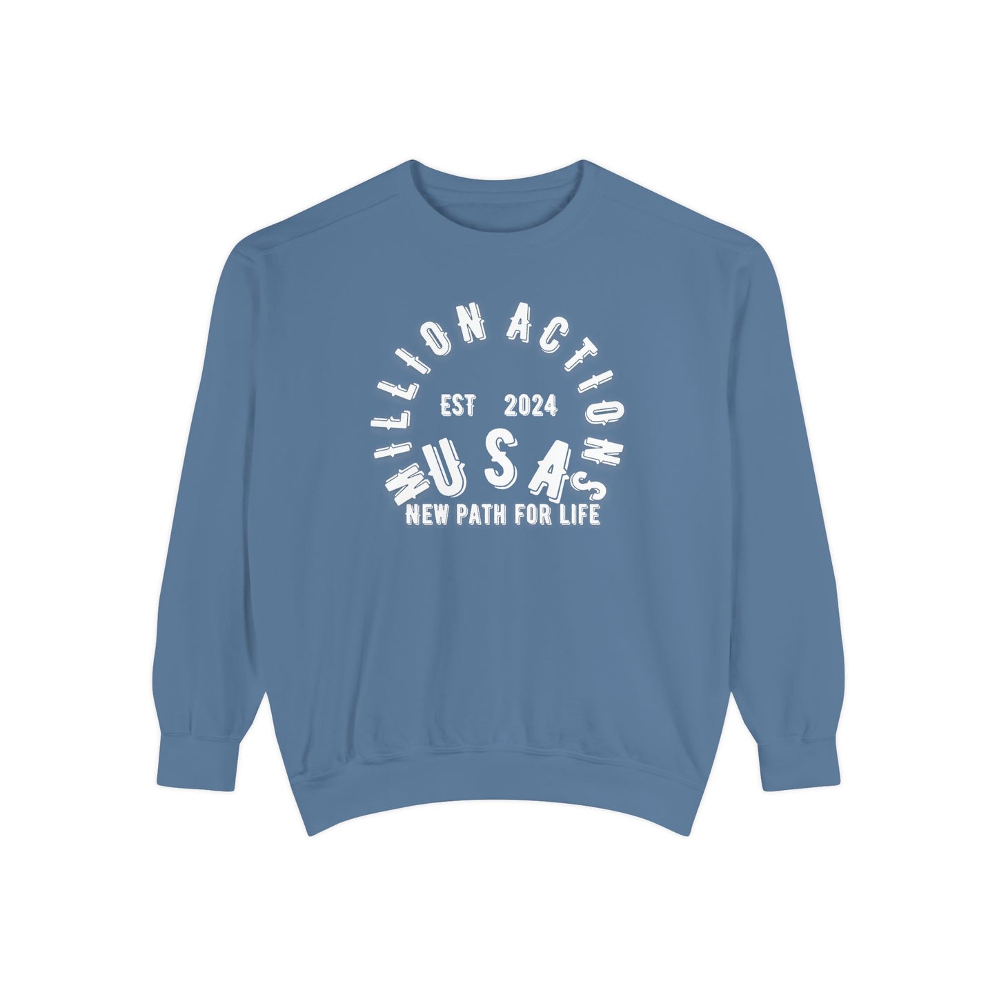 Unisex Garment-Dyed Sweatshirt
