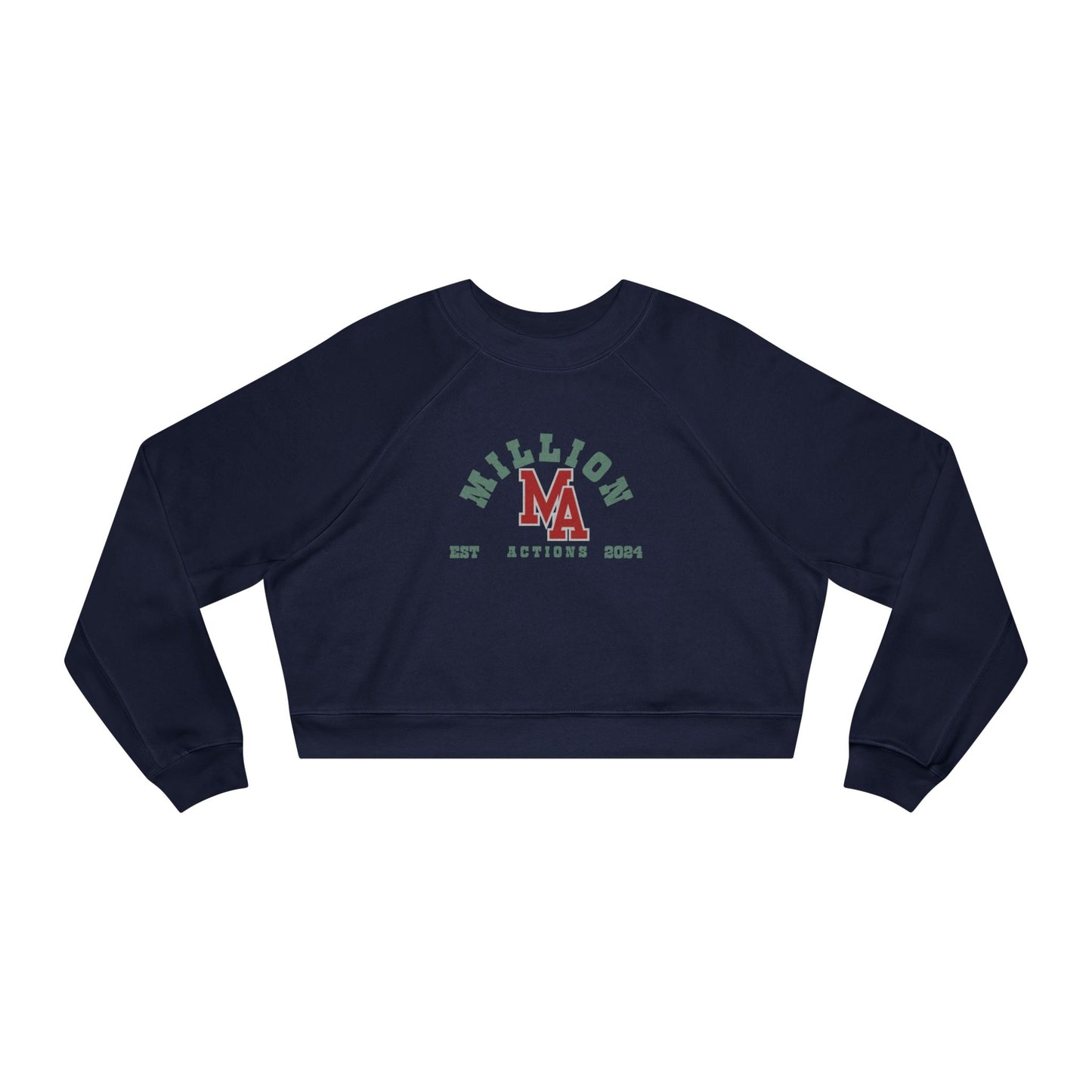Women's Cropped Fleece Pullover