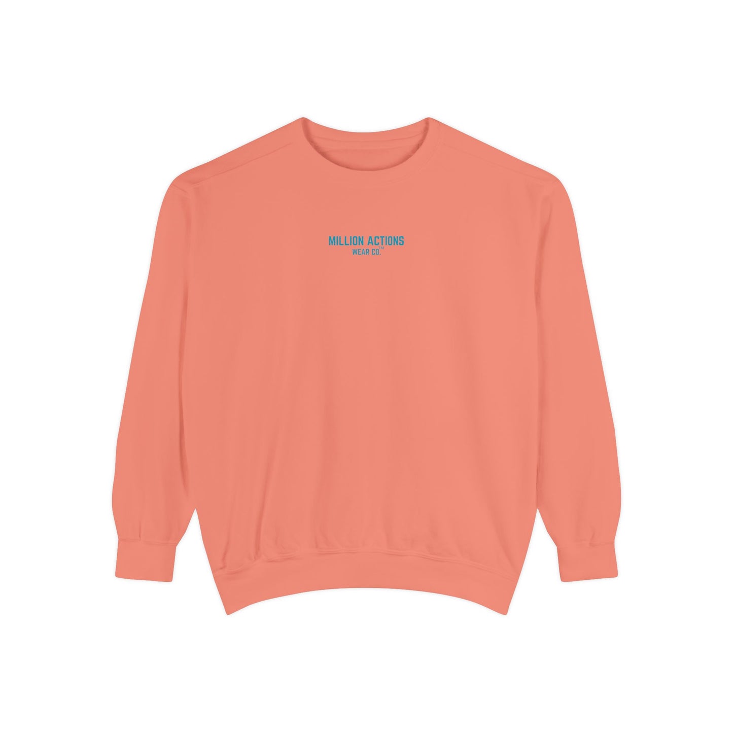 Men Garment-Dyed Sweatshirt