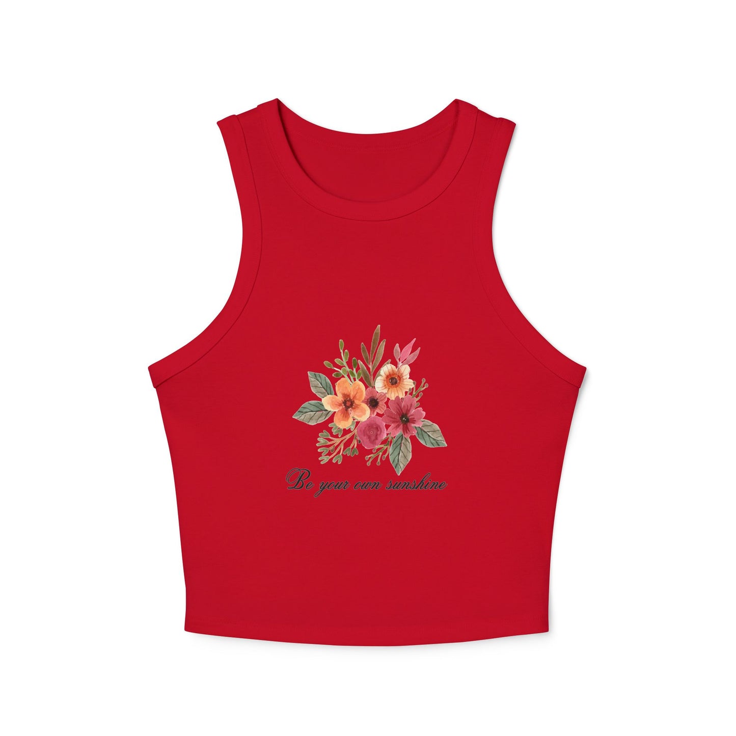 Women's Micro Rib Racer Tank Top