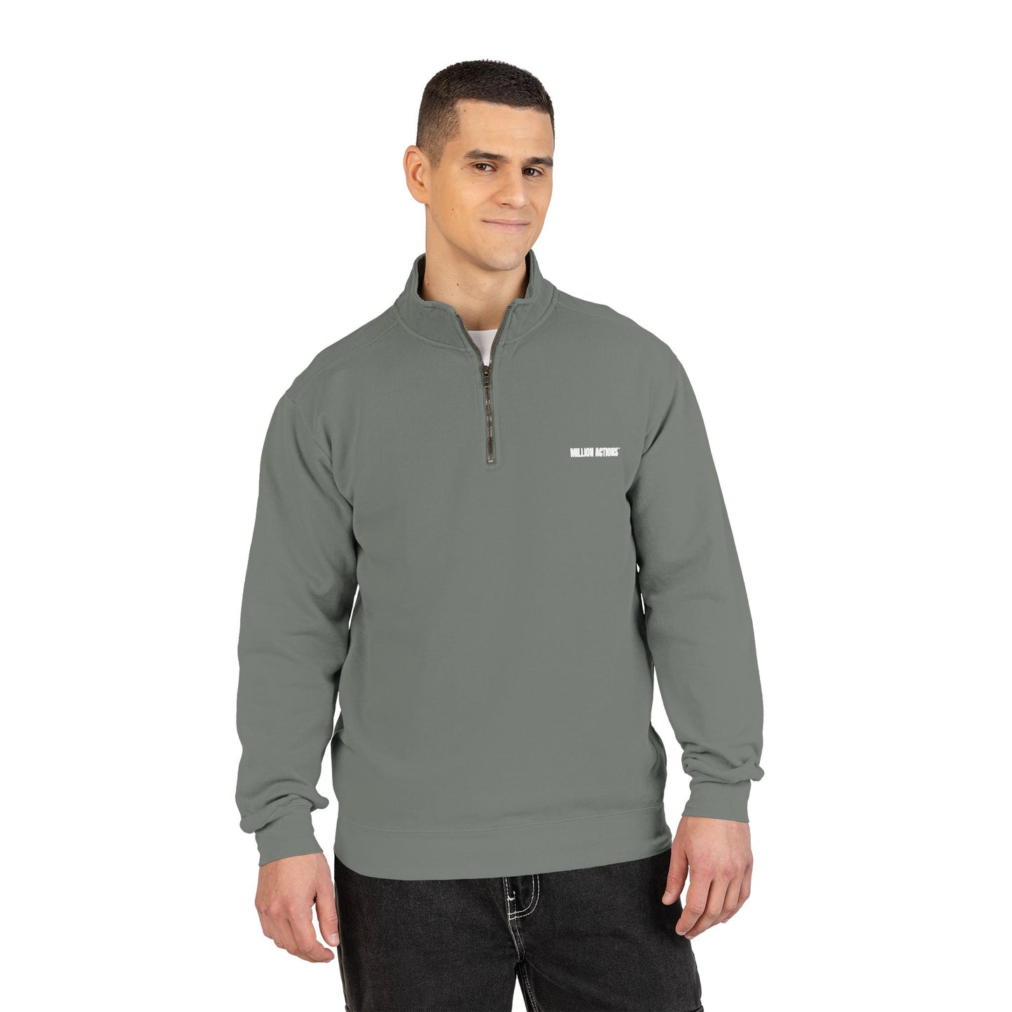 Unisex Adult Quarter-Zip Sweatshirt