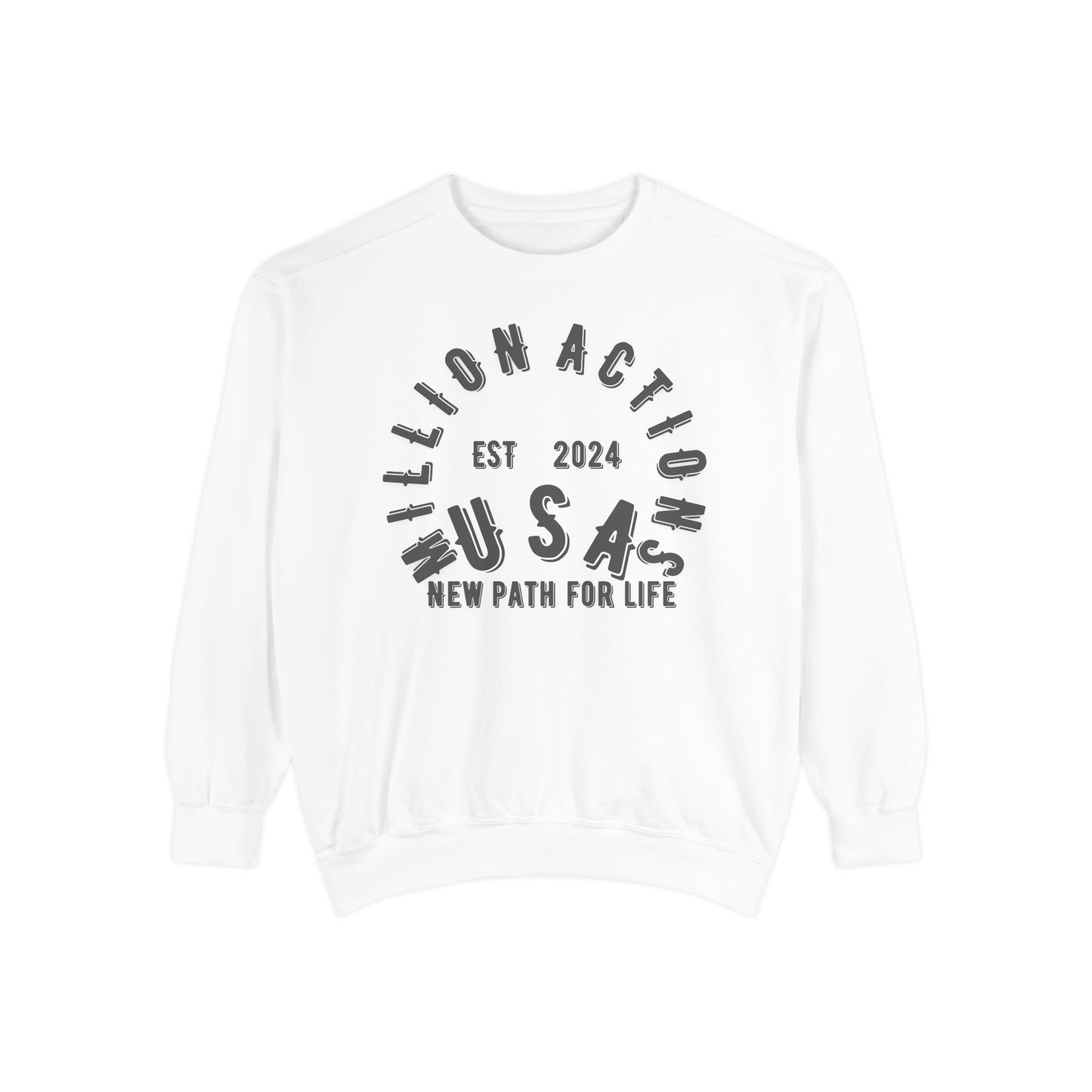 Unisex Garment-Dyed Sweatshirt