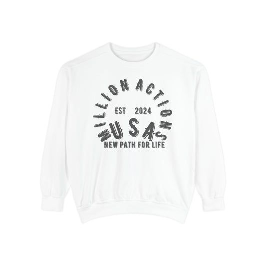 Unisex Garment-Dyed Sweatshirt