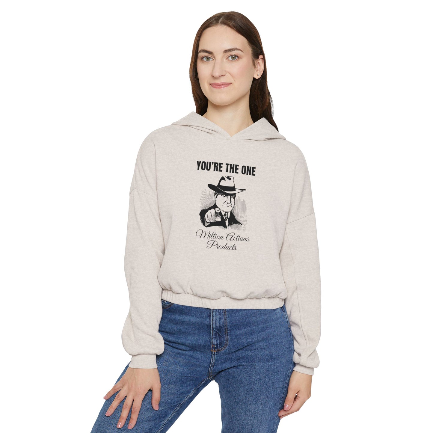 Women's Cinched Bottom Hoodie