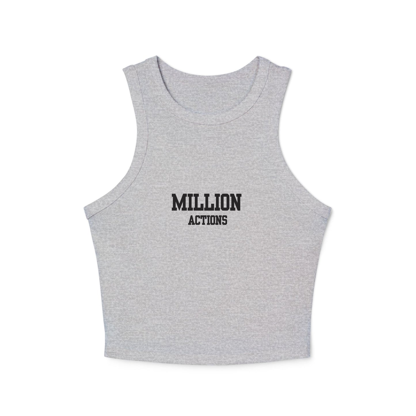Women's Micro Rib Racer Tank Top