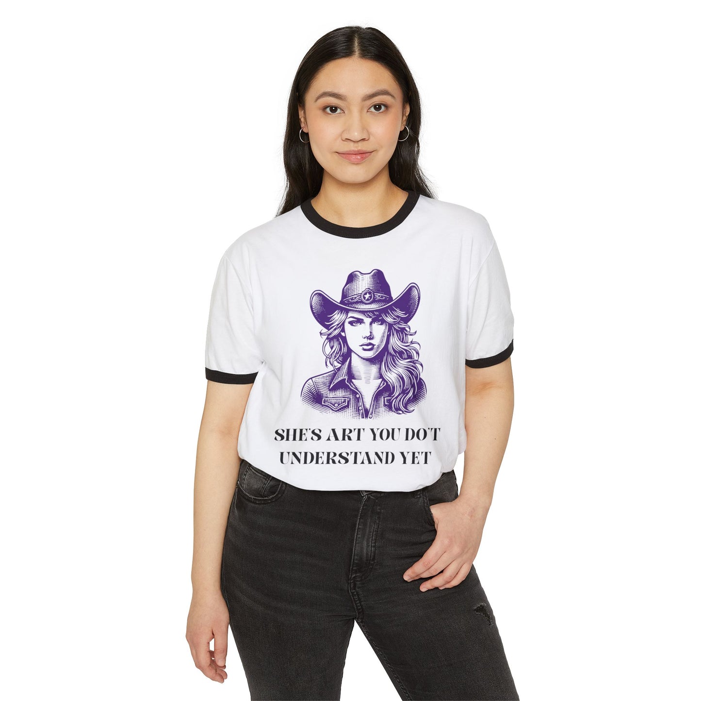 Unisex Cotton Ringer T-Shirt