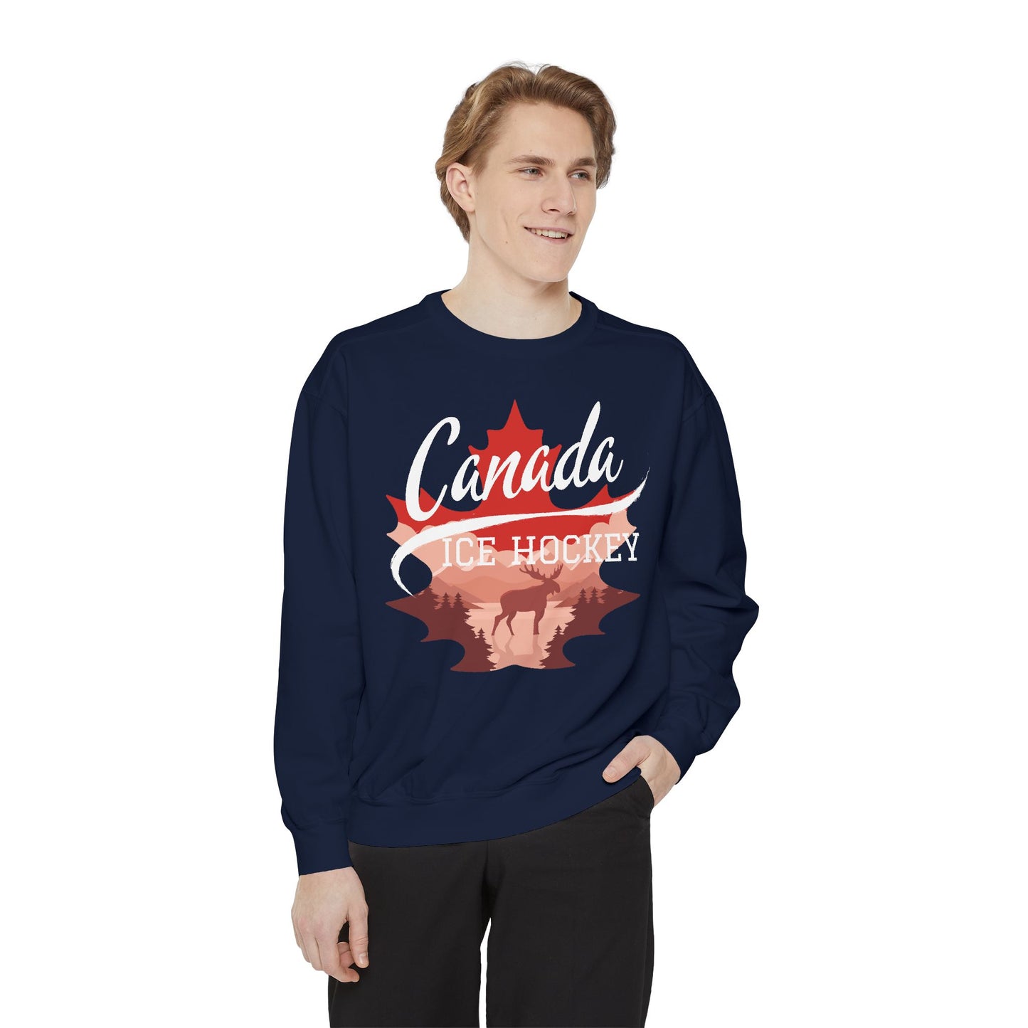 Unisex Garment-Dyed Sweatshirt