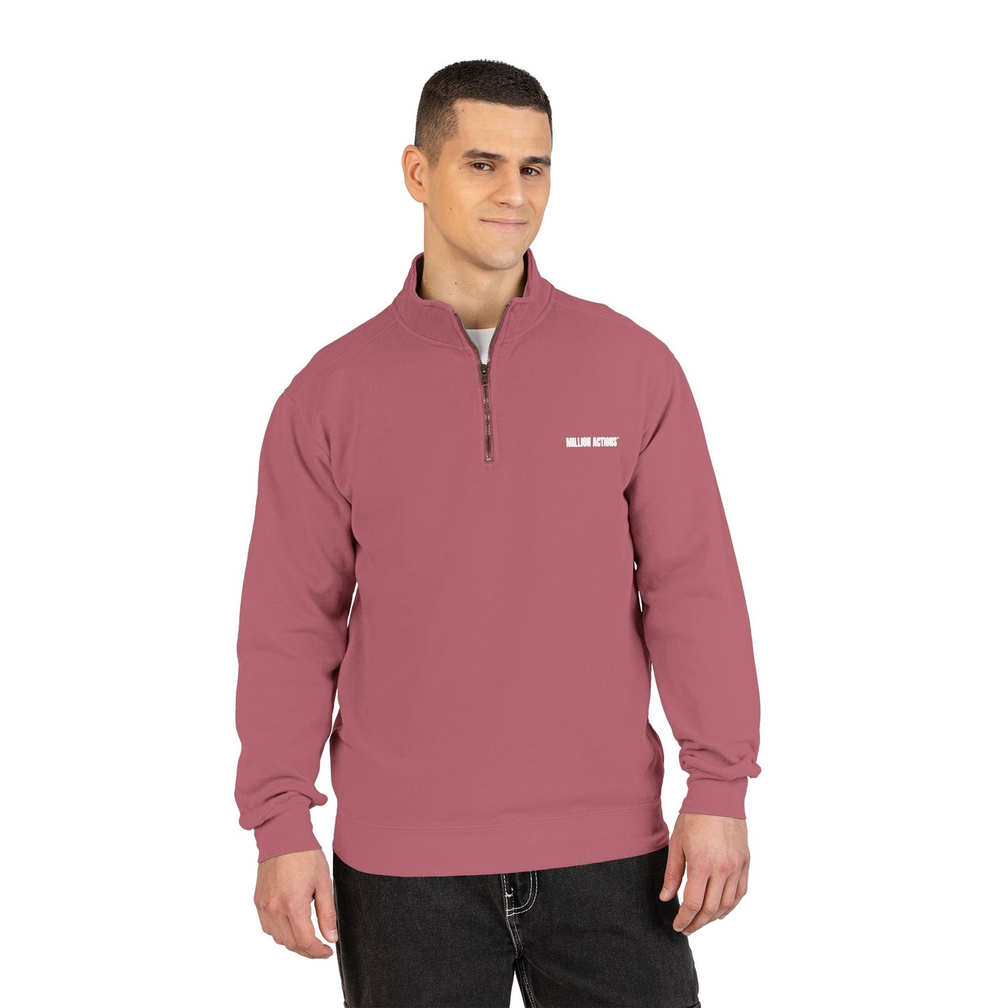 Unisex Adult Quarter-Zip Sweatshirt