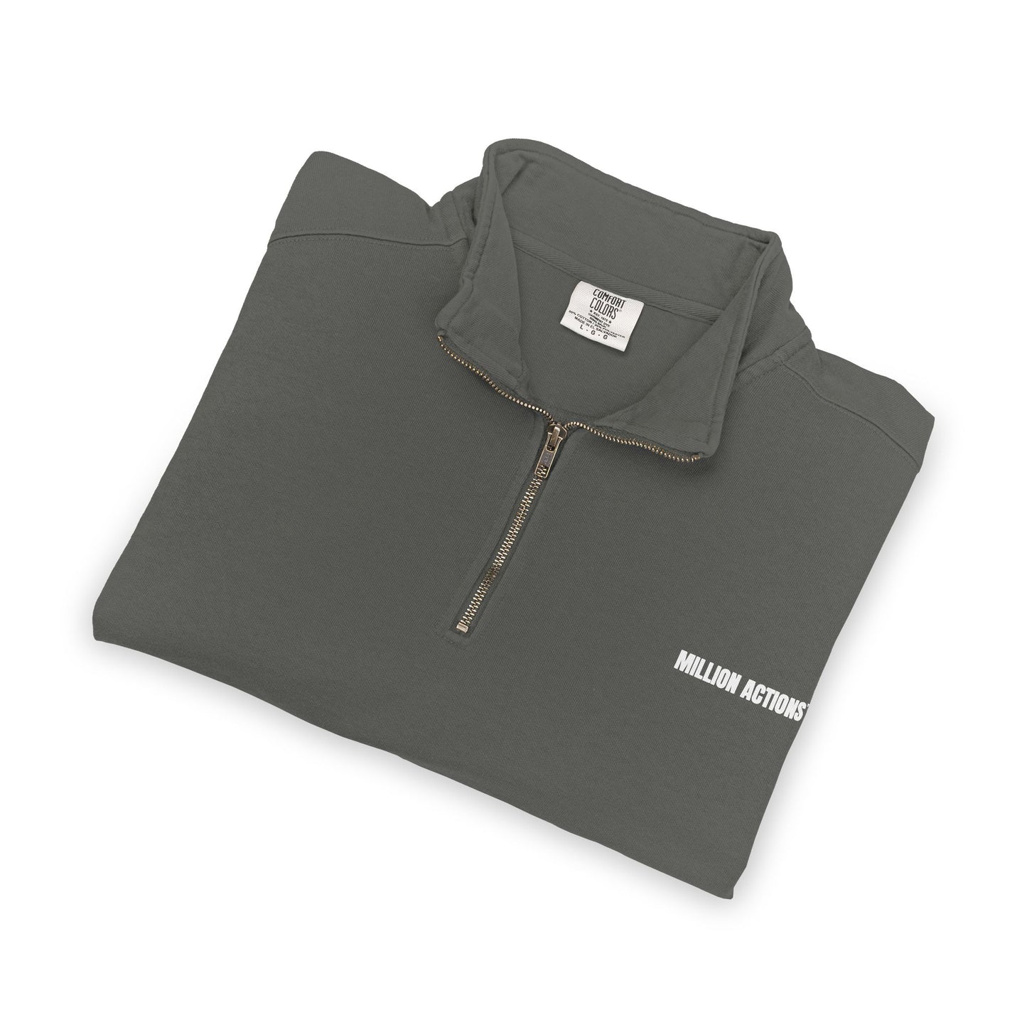Unisex Adult Quarter-Zip Sweatshirt