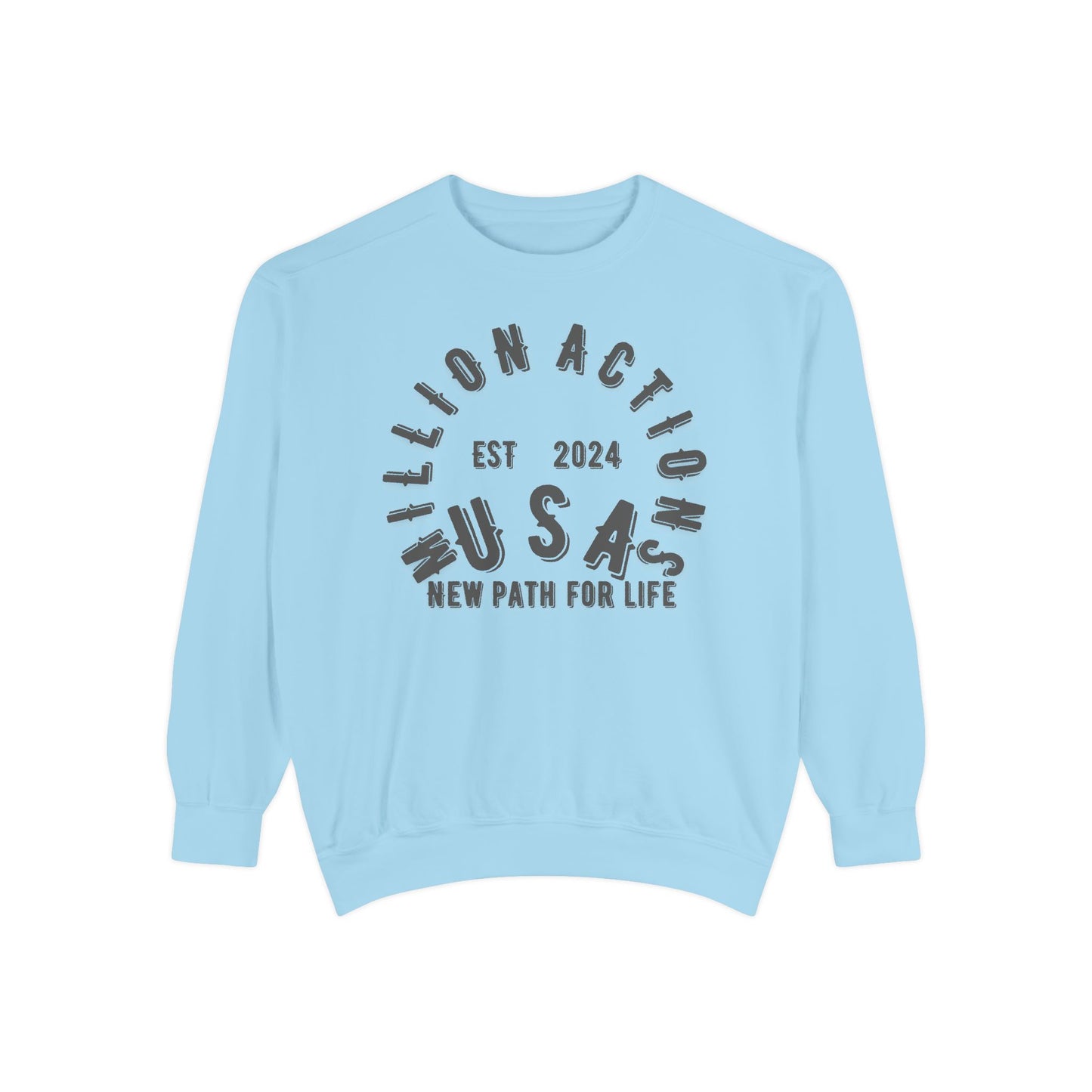 Unisex Garment-Dyed Sweatshirt