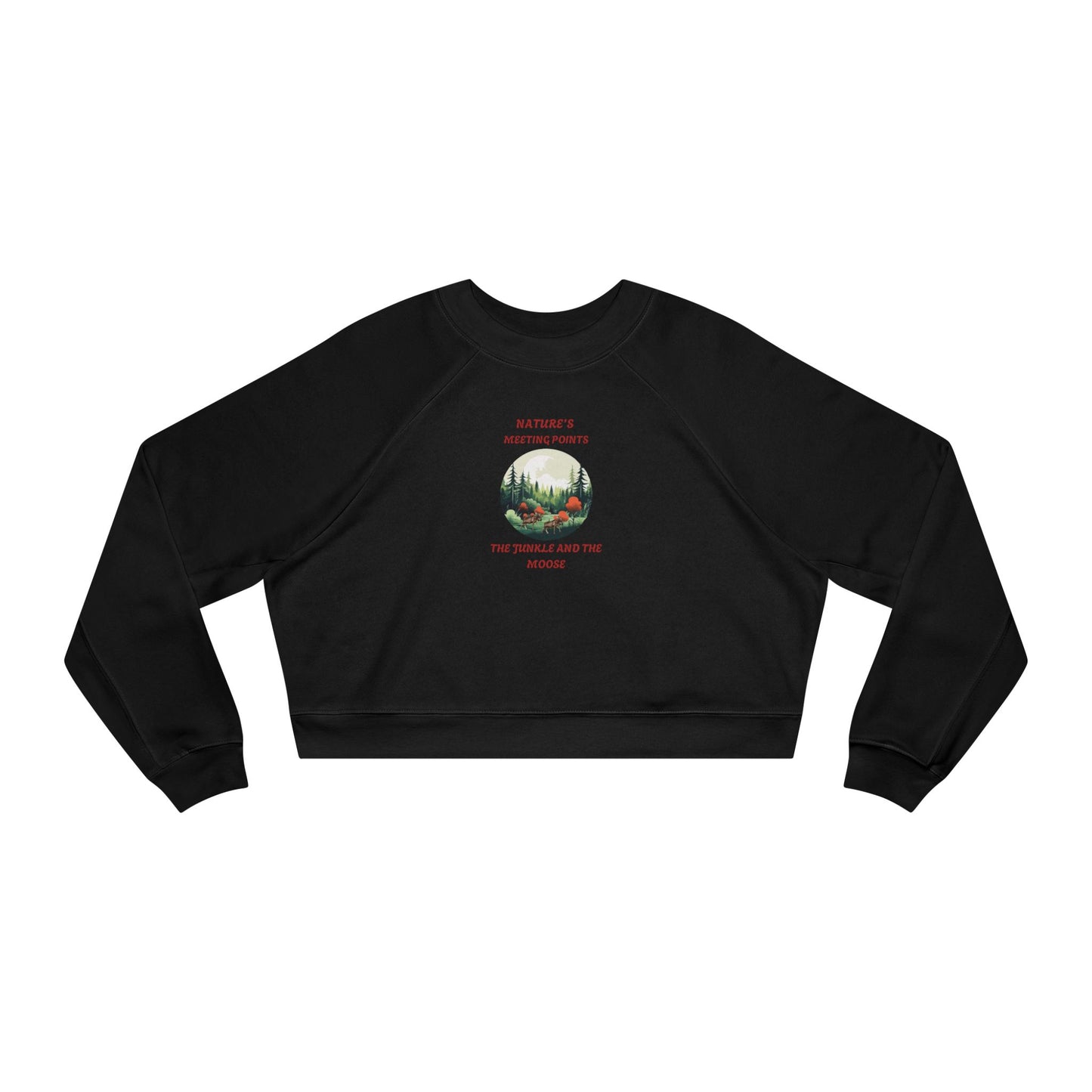 Women's Cropped Fleece Pullover