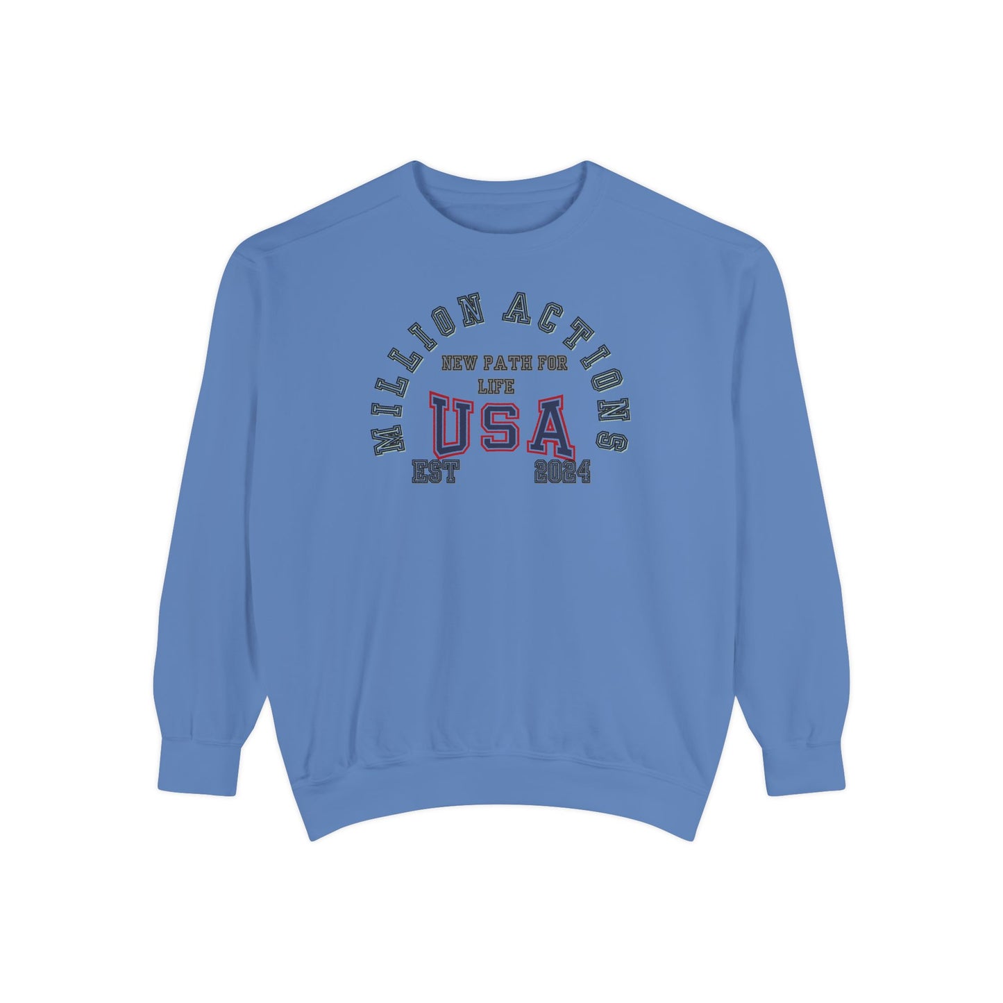 Unisex Garment-Dyed Sweatshirt