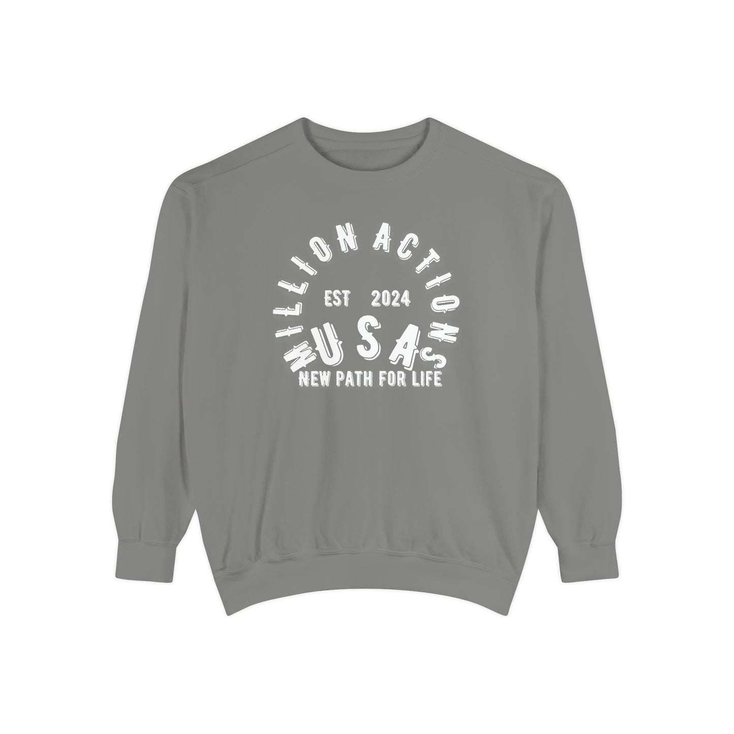 Unisex Garment-Dyed Sweatshirt