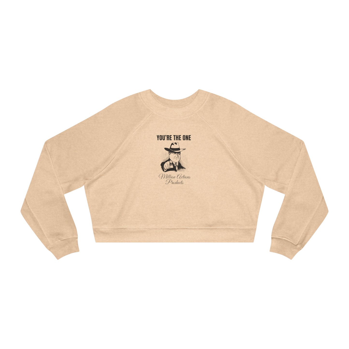 Women's Cropped Fleece Pullover
