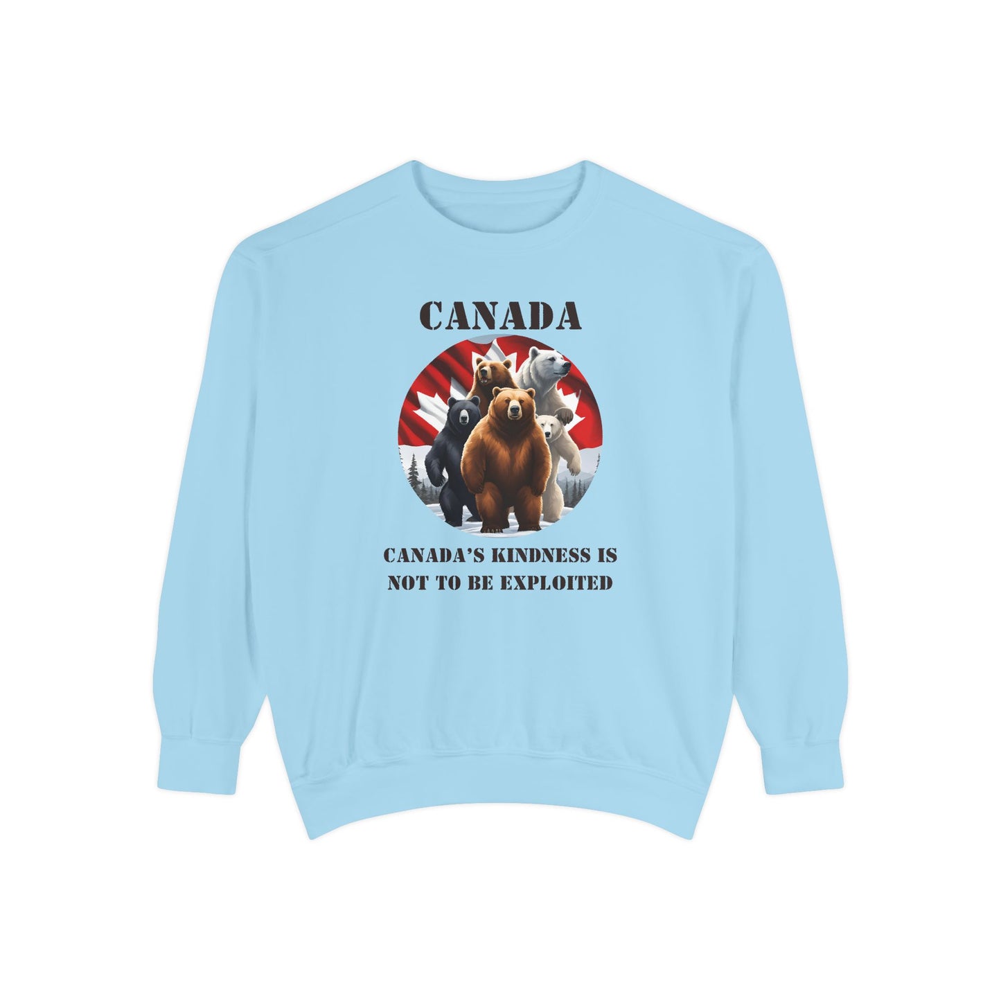 Unisex Garment-Dyed Sweatshirt